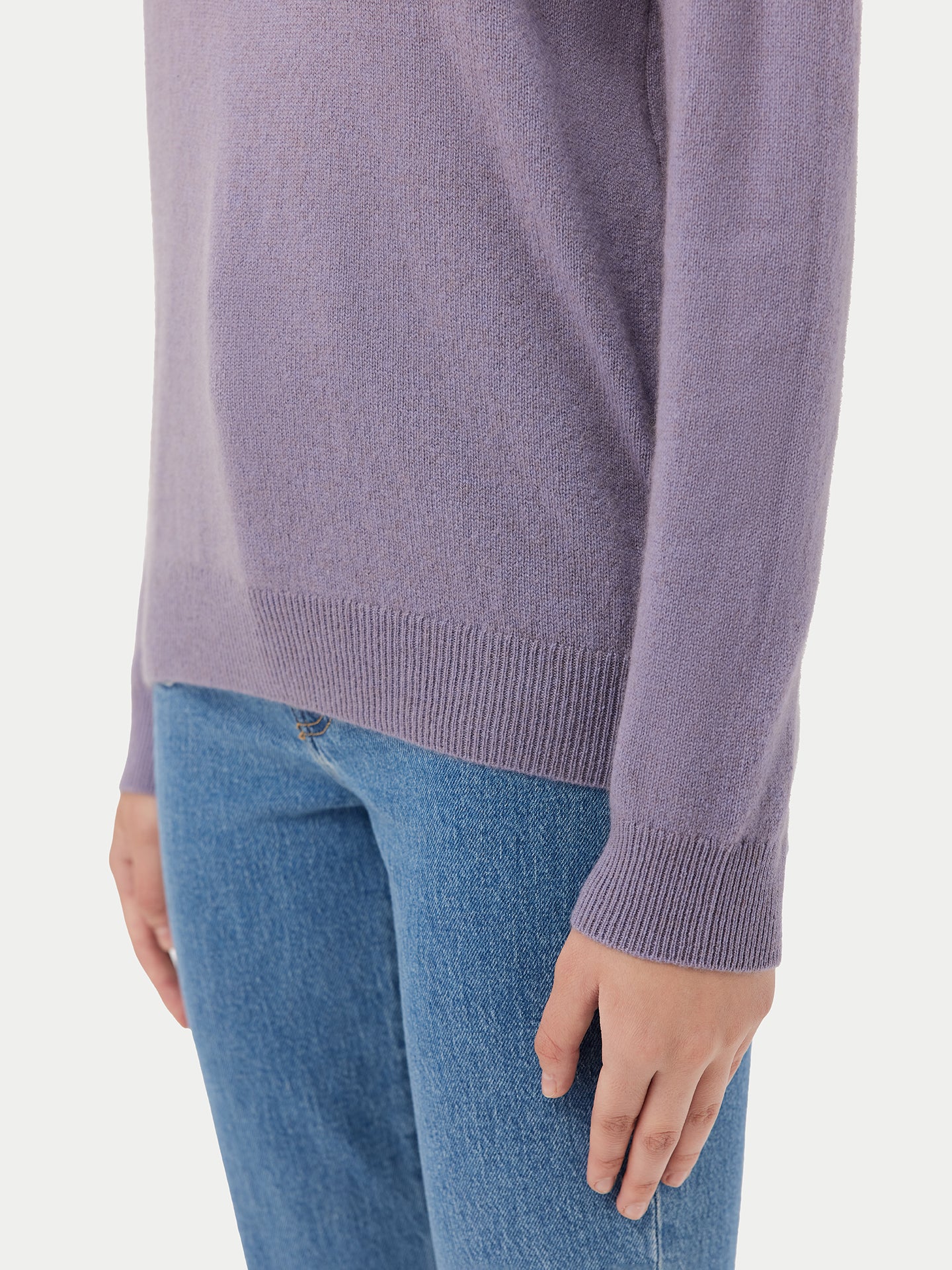 Damen Kaschmir 99€ Set aus Pullover und Mütze Rosa - Gobi Cashmere