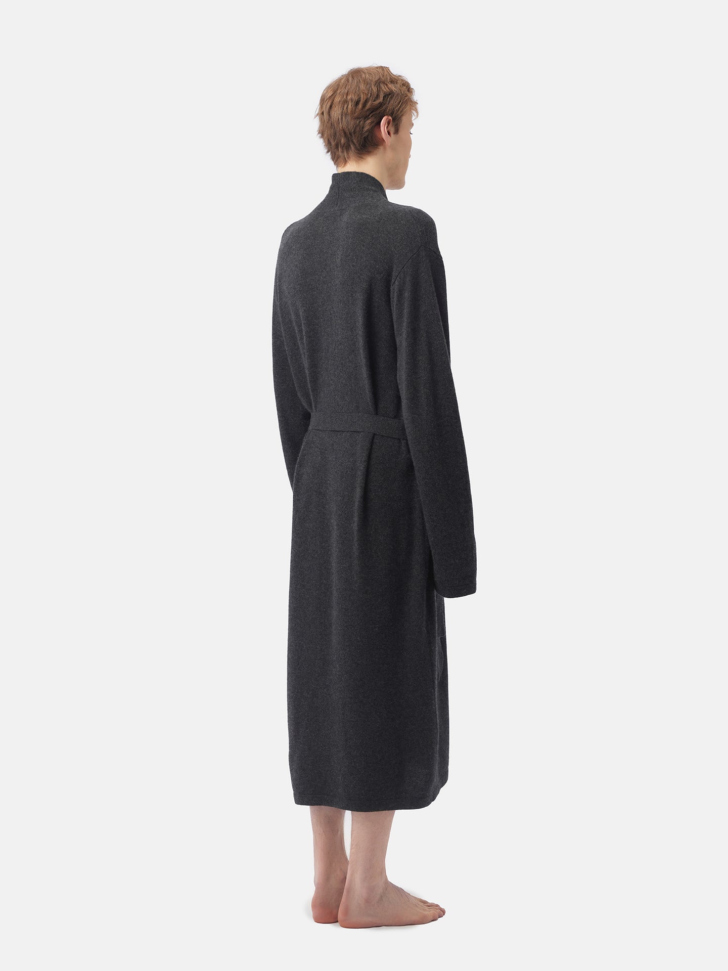 Herren-Morgenmantel aus Kaschmir