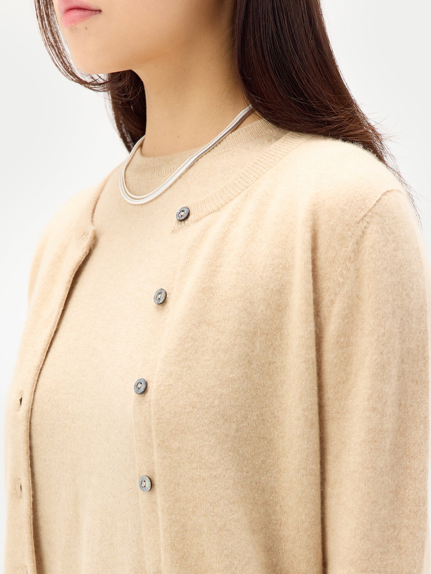 Damen Strickjacke und Weste Set