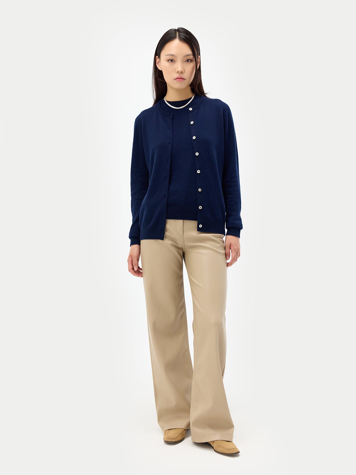 Damen Strickjacke und Weste Set
