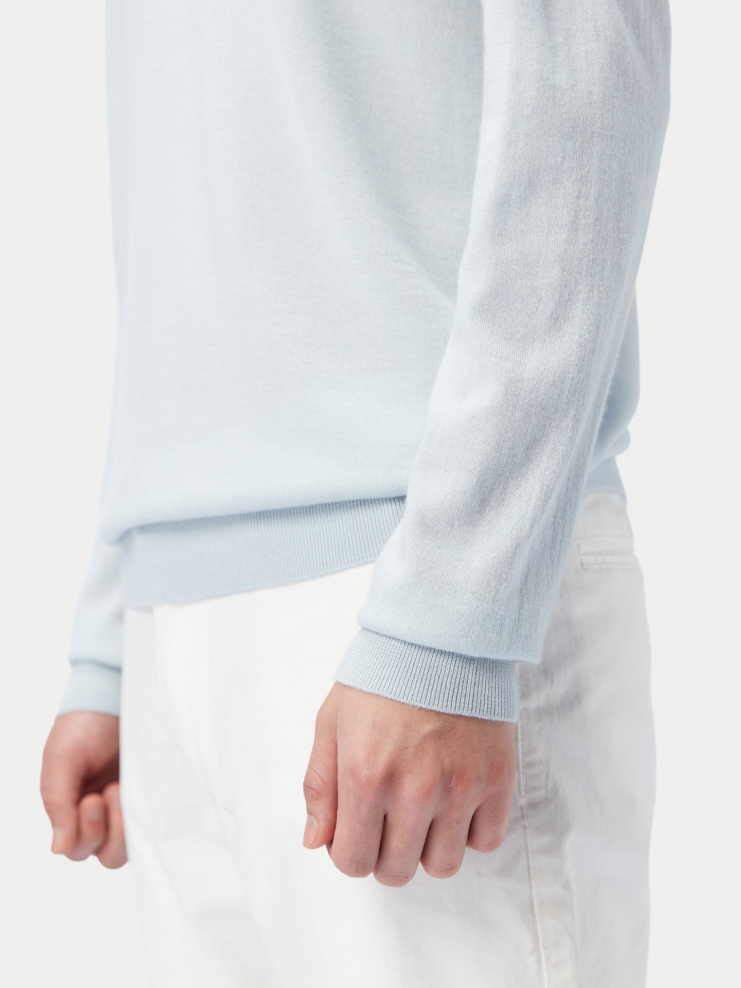 Herren Polohemd aus Kaschmir-Seide