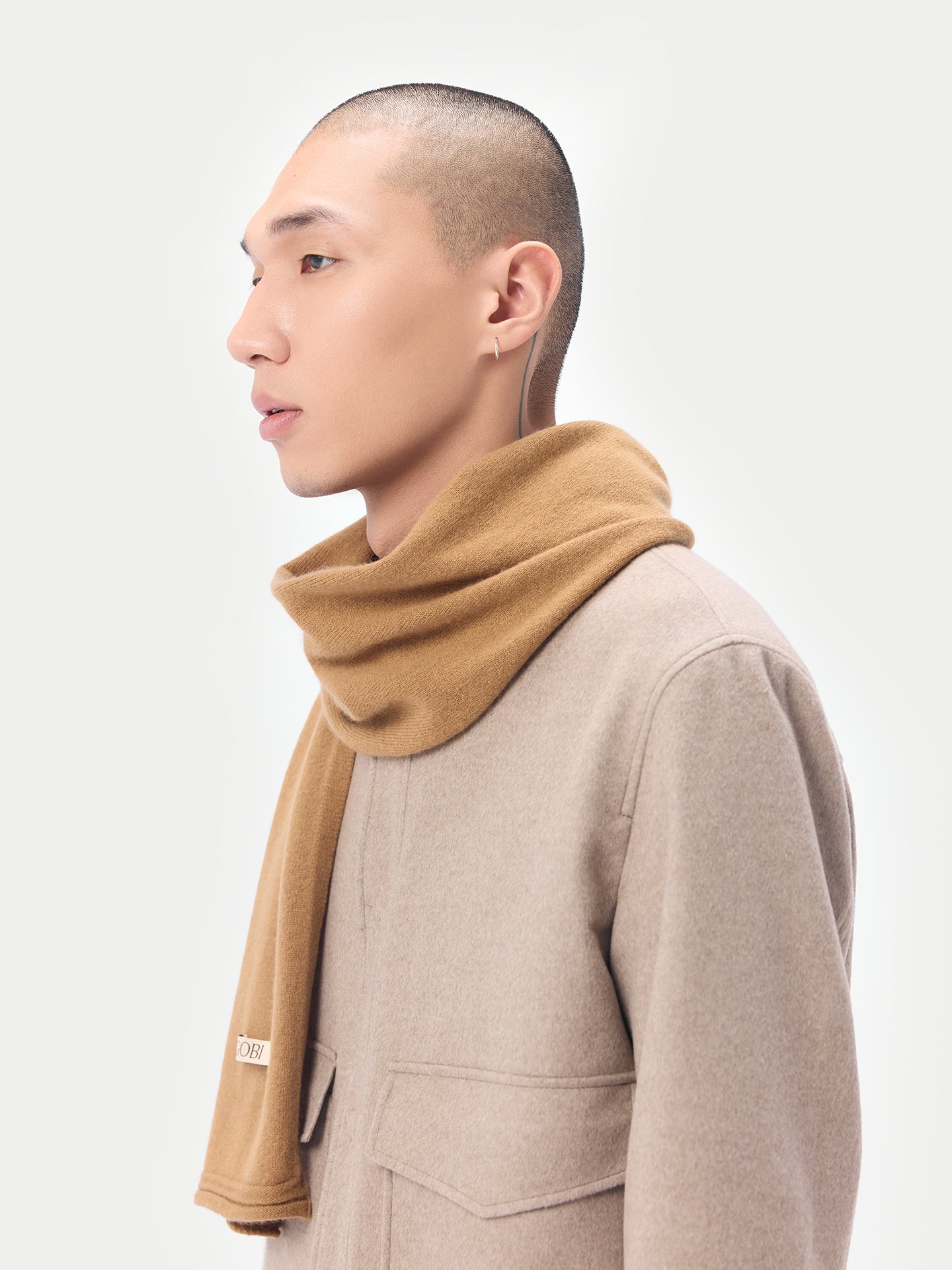 Jerseystrick Kaschmirschal