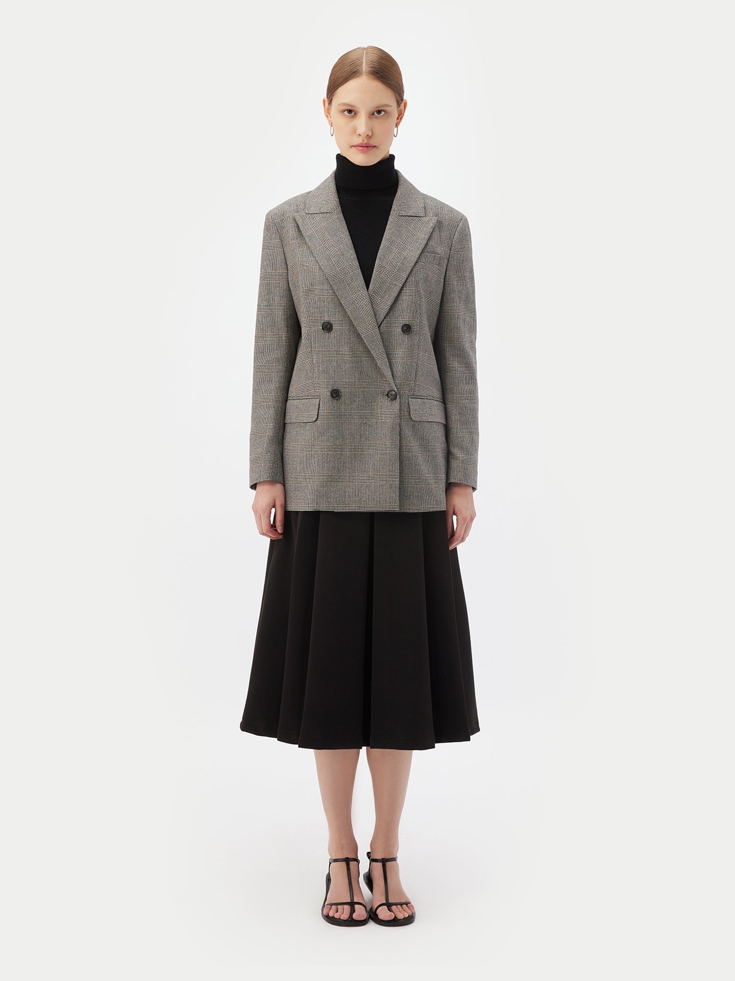 Zweireihiger Kaschmirblazer