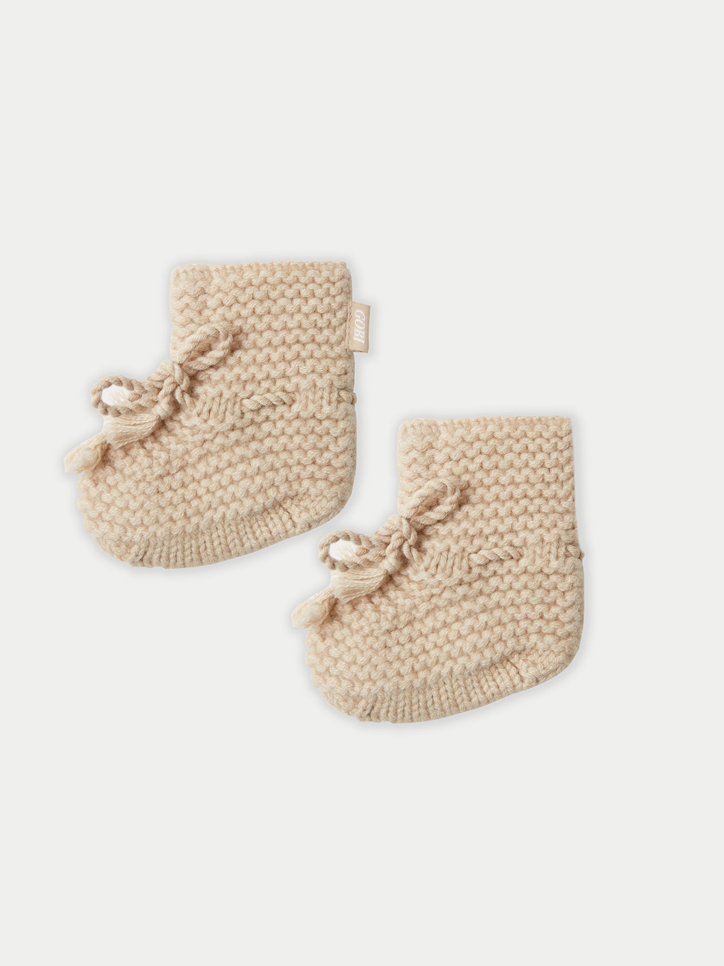 Naturfarbe Kaschmir Baby Set