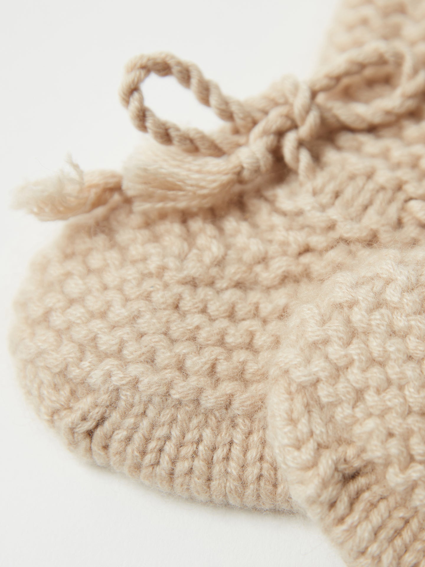 Naturfarbe Kaschmir Baby Set