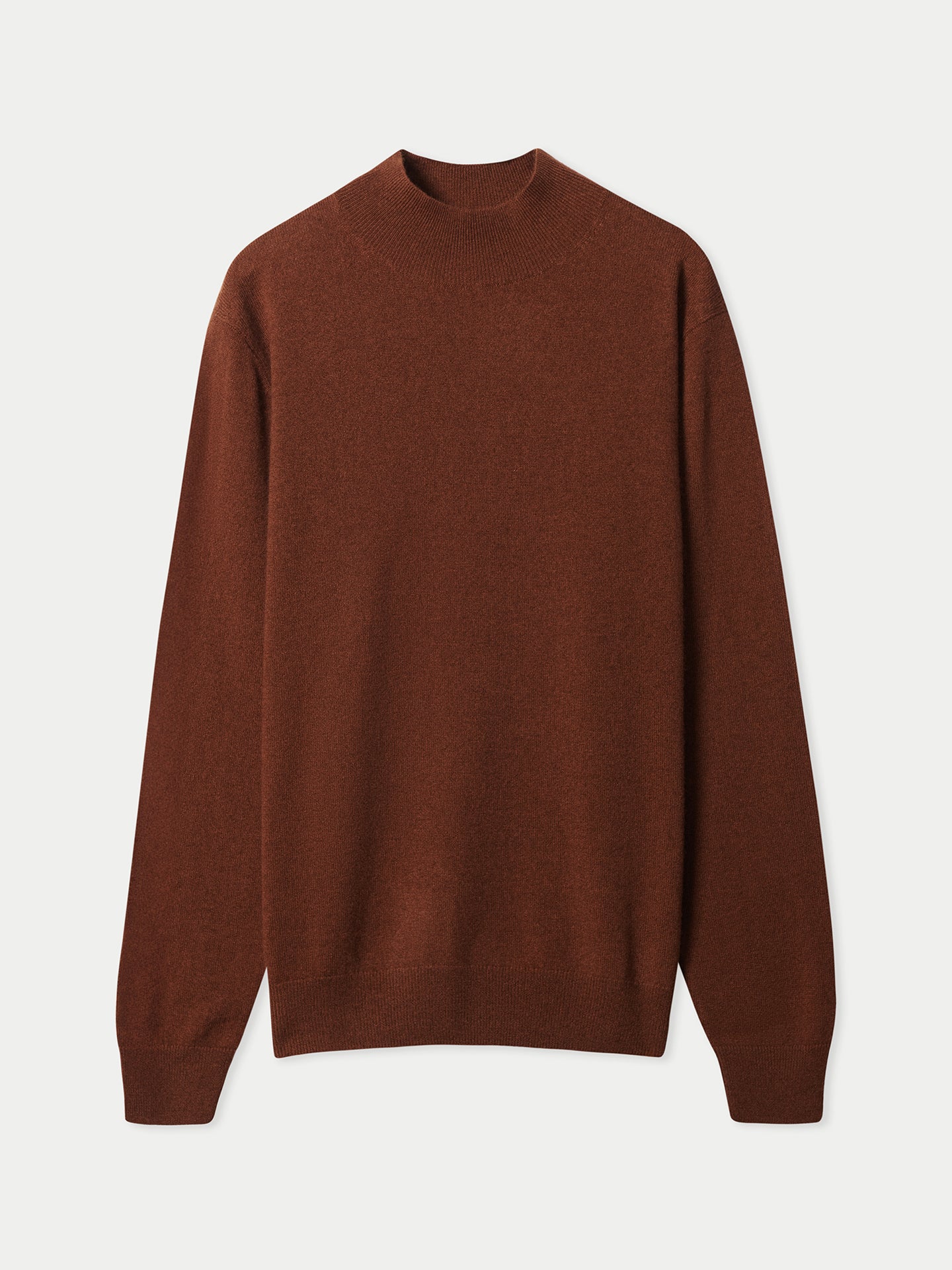 Kaschmir-Pullover mit Stehkragen