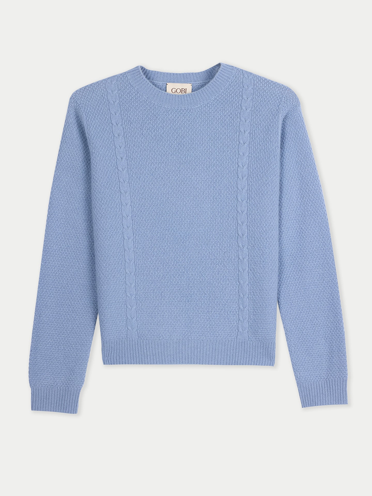 Kaschmir-Pullover mit Rundhals