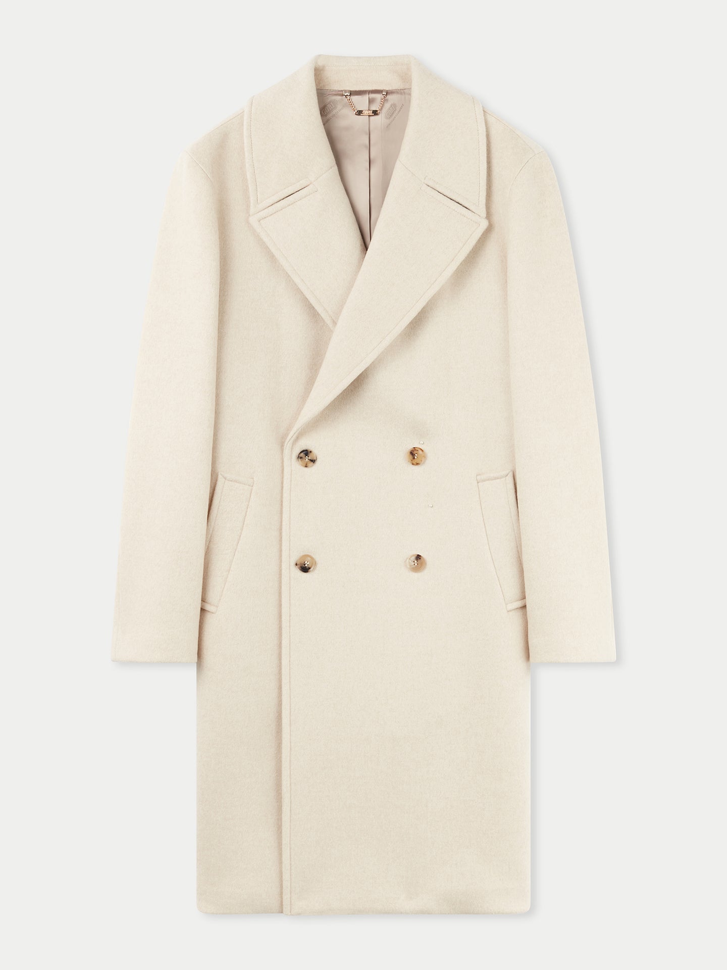 Zweireihiger Herren Kaschmirmantel