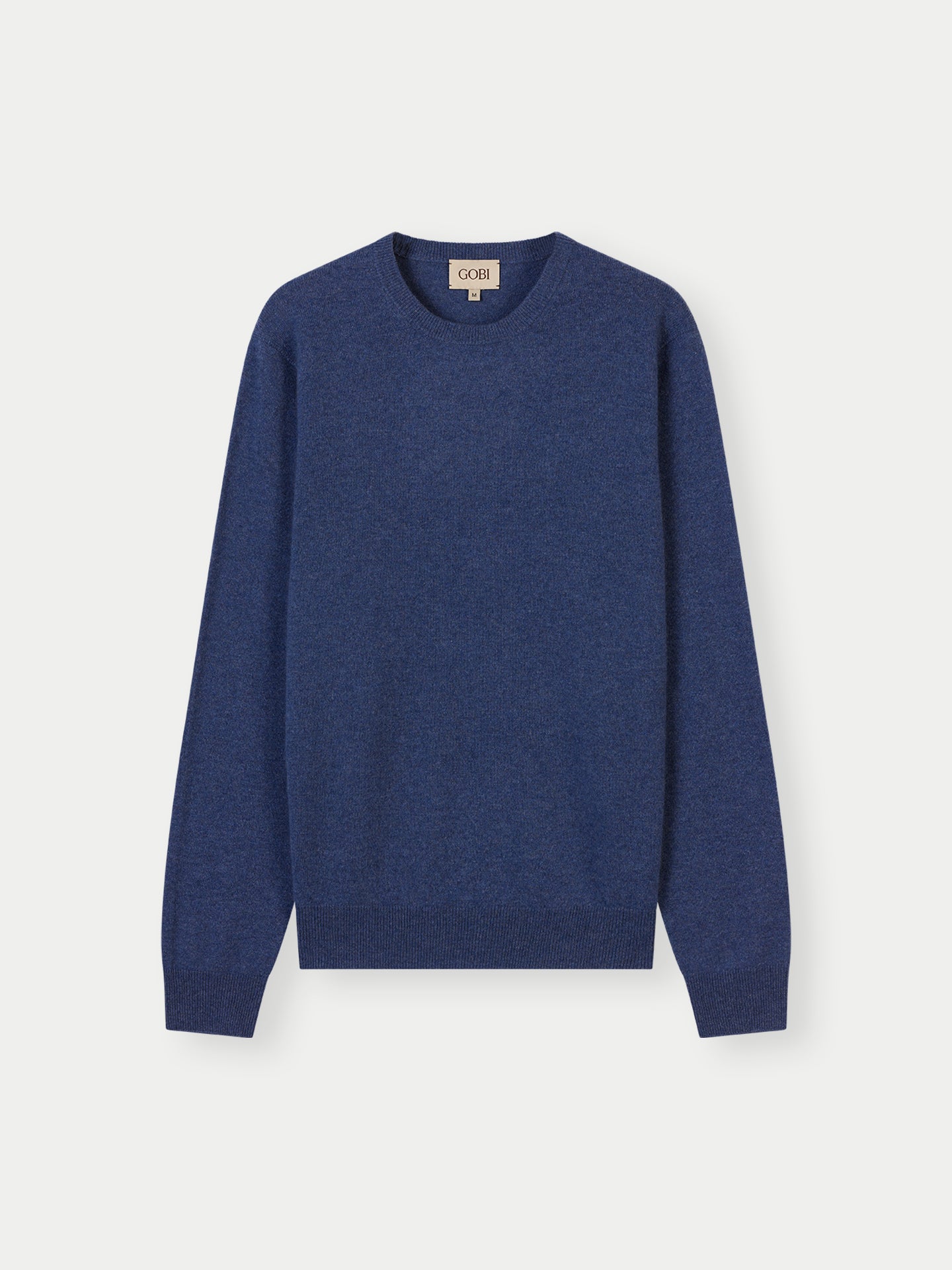 Basic Kaschmirpullover mit R-Ausschnitt