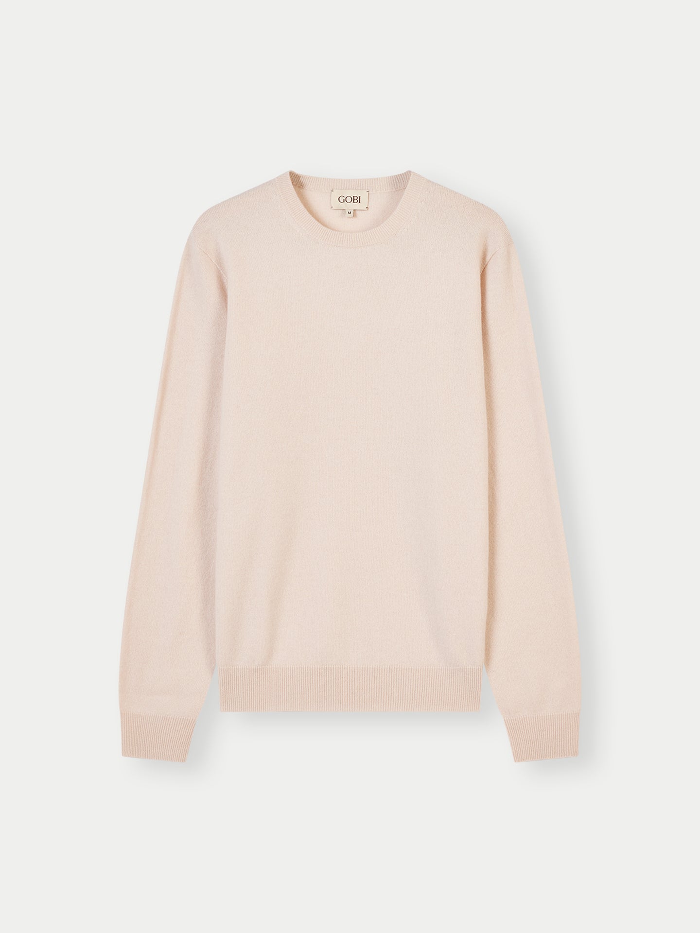 Basic Kaschmirpullover mit R-Ausschnitt