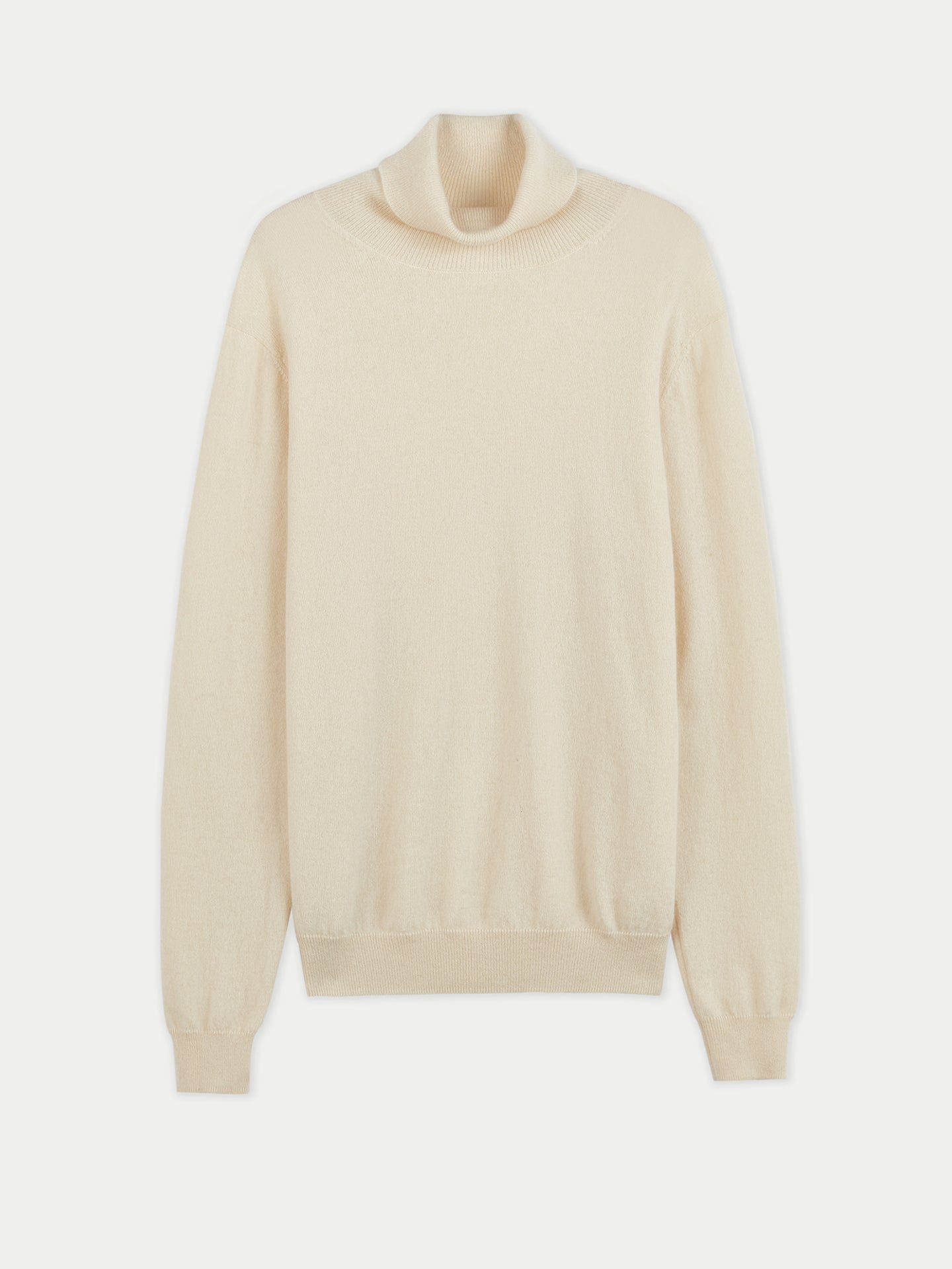 Basic Kaschmir Rollkragenpullover