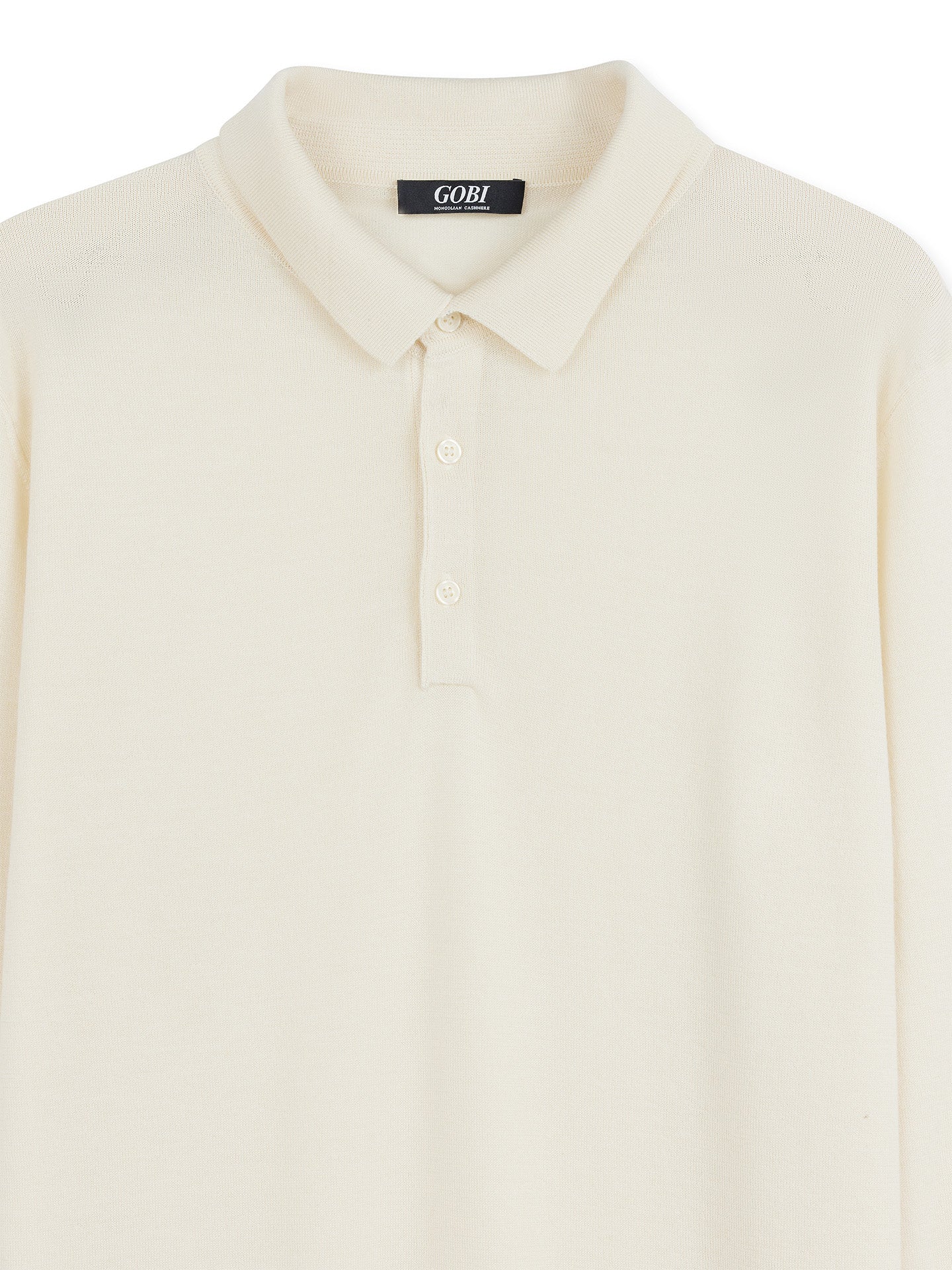 Herren Polohemd aus Kaschmir-Seide