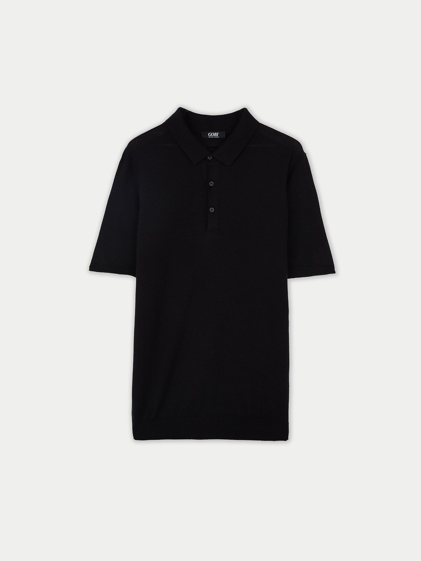 Polo-Shirt aus Kaschmir-Seide