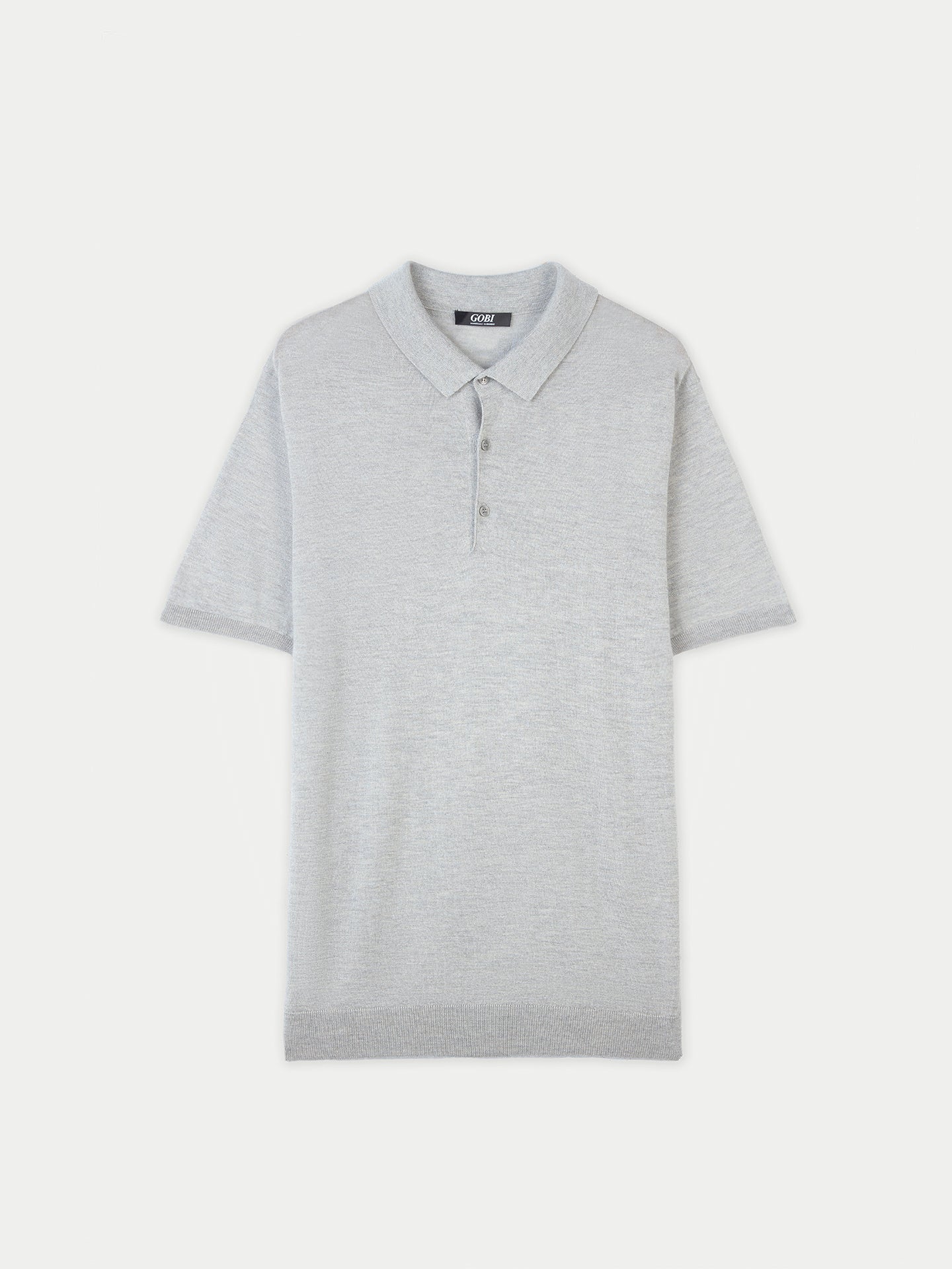 Polo-Shirt aus Kaschmir-Seide