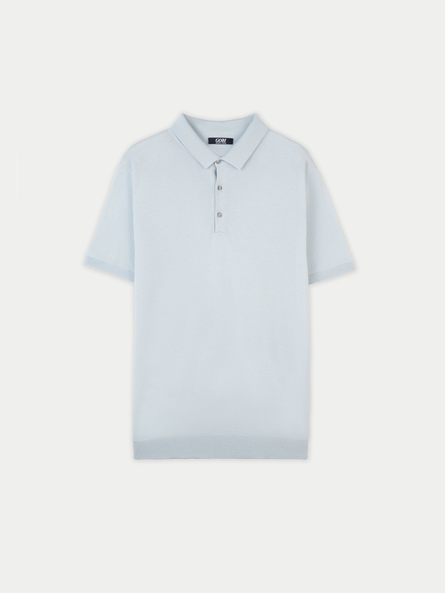 Polo-Shirt aus Kaschmir-Seide
