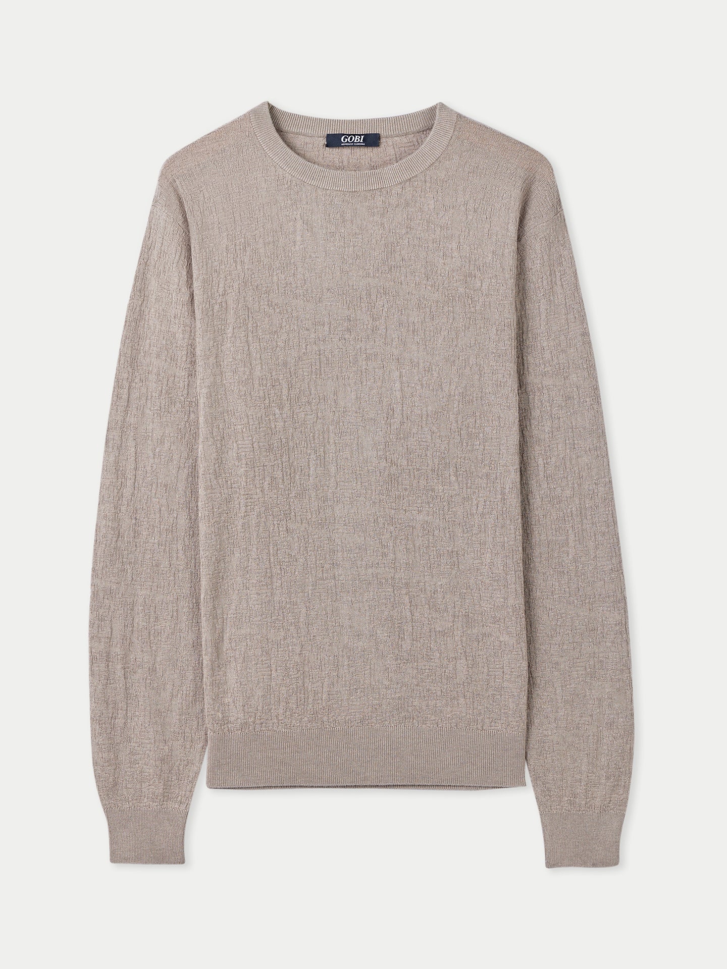 Leichter Pullover aus Seide-Kaschmir
