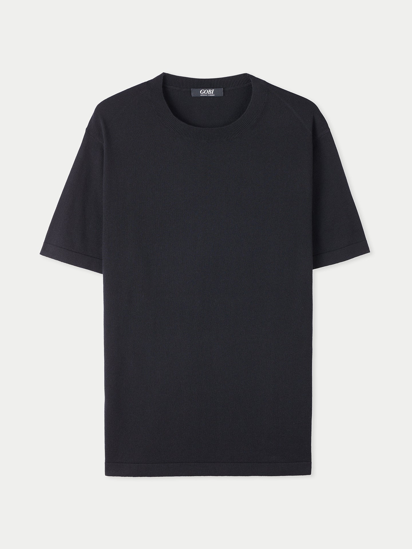 T-Shirt aus Baumwoll-Seiden-Kaschmir-Mischung