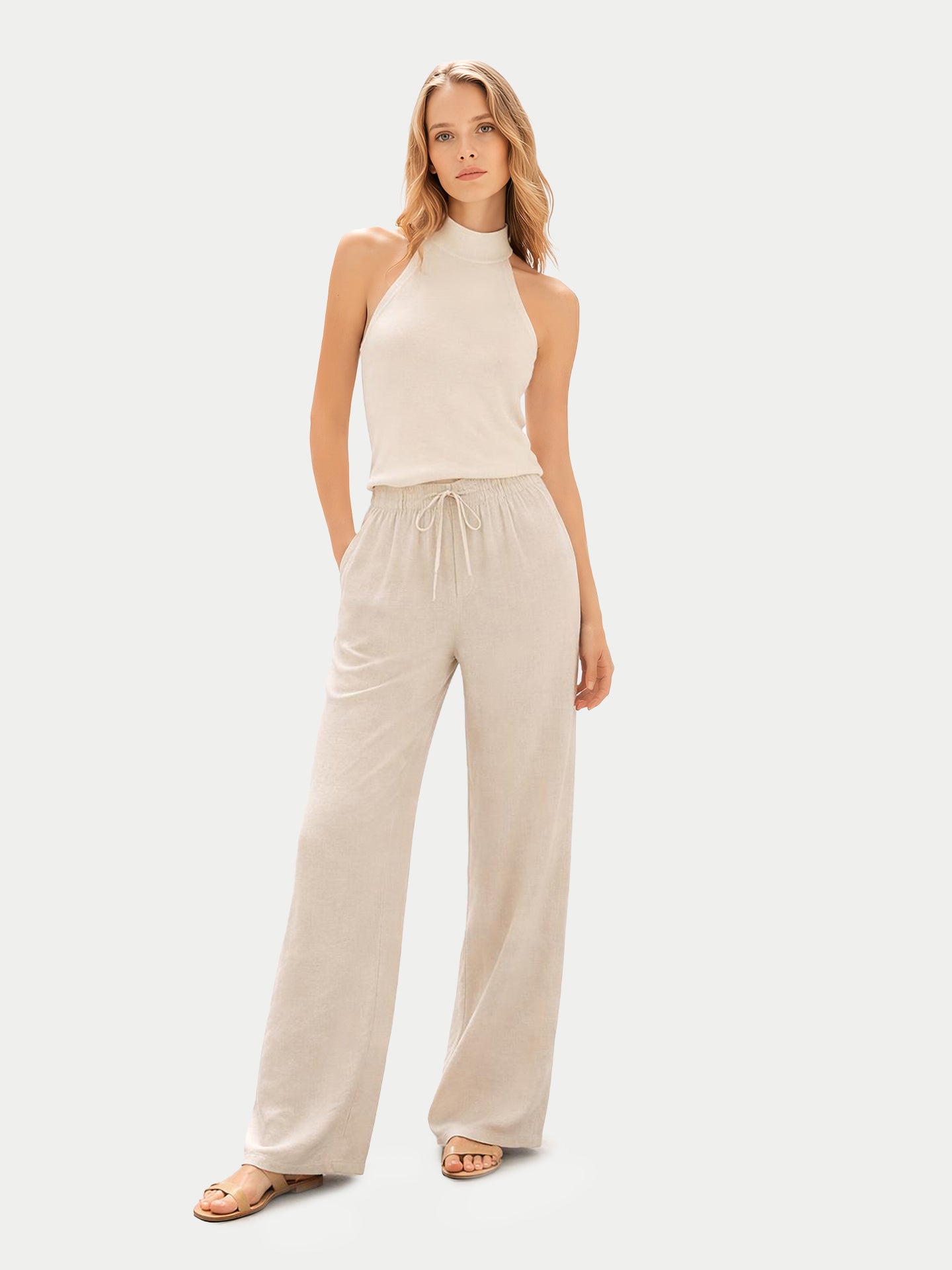 Rollkragen-Top aus Kaschmir