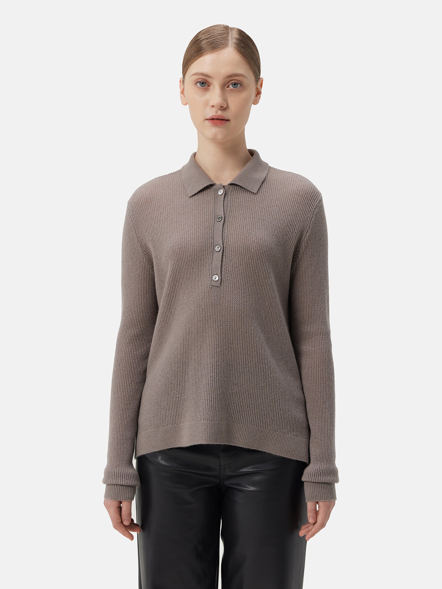 Elegantes Damen-Polo aus Kaschmir | GOBI Cashmere