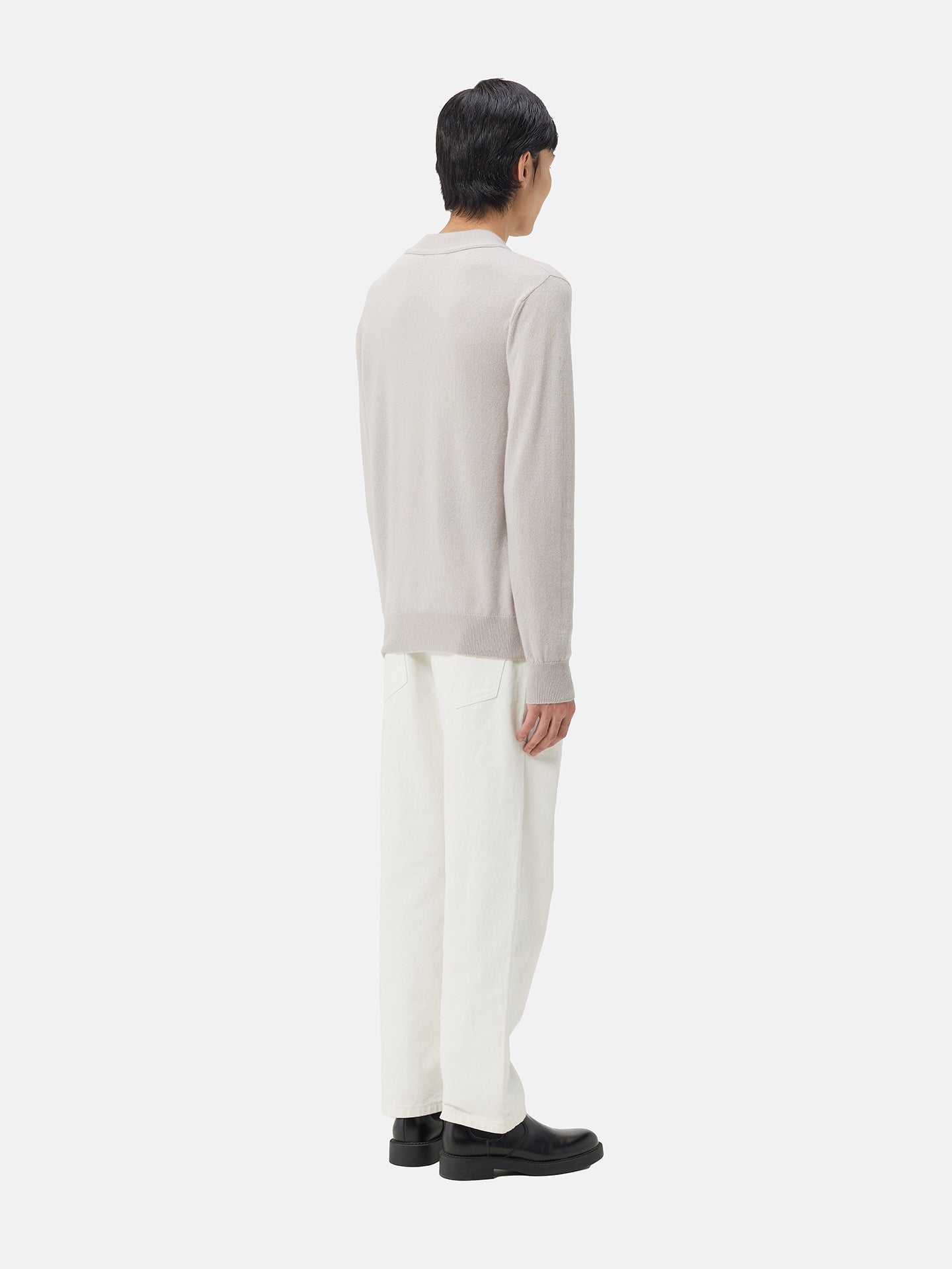 Edit Kaschmirpullover mit doppeltem Ausschnitt | GOBI Cashmere