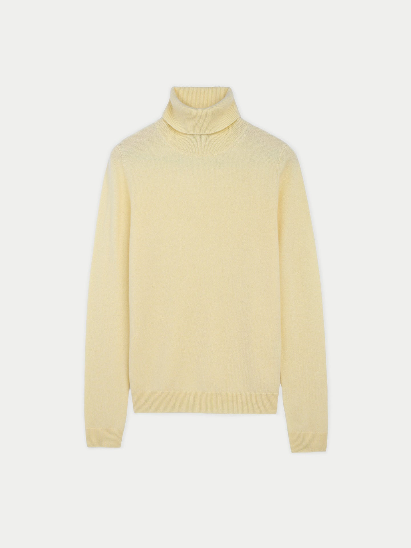 Basic Rollkragenpullover aus Kaschmir