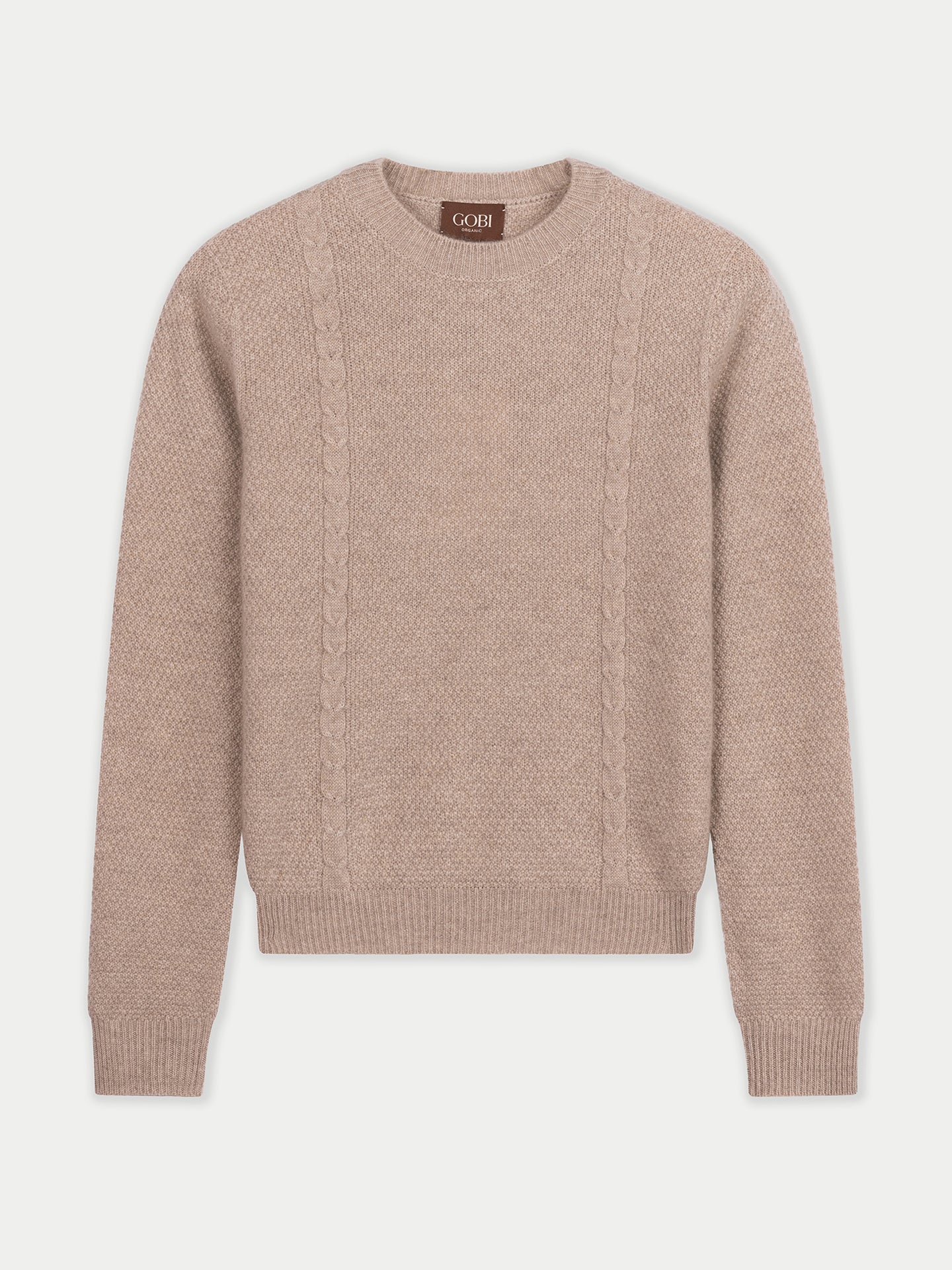 Kaschmir-Pullover mit Rundhals