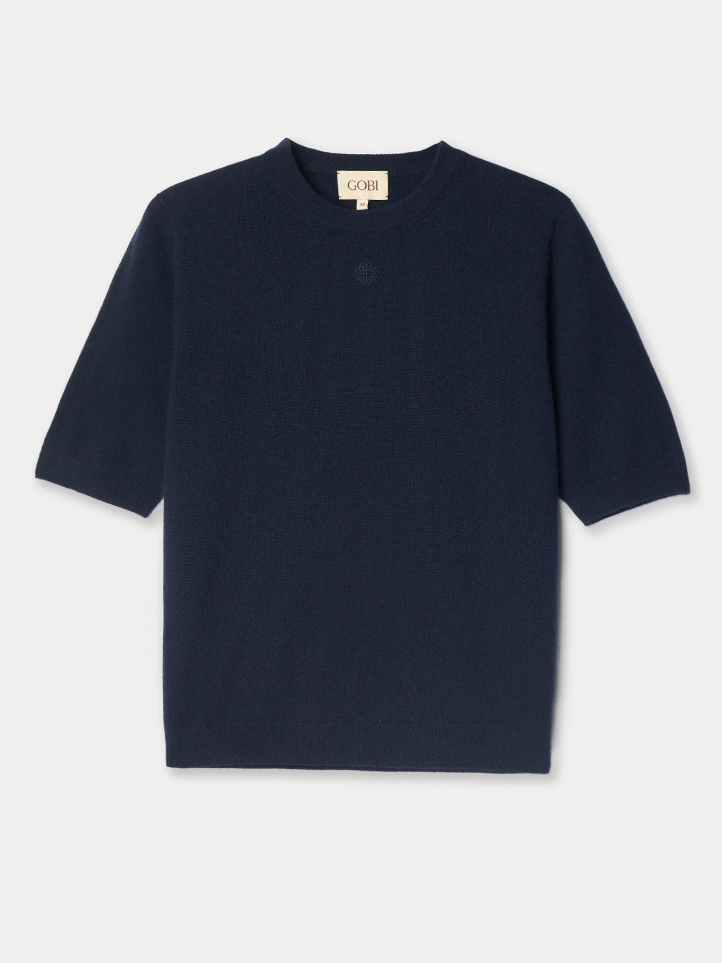 Kaschmir-Pullover mit kurzen Ärmeln
