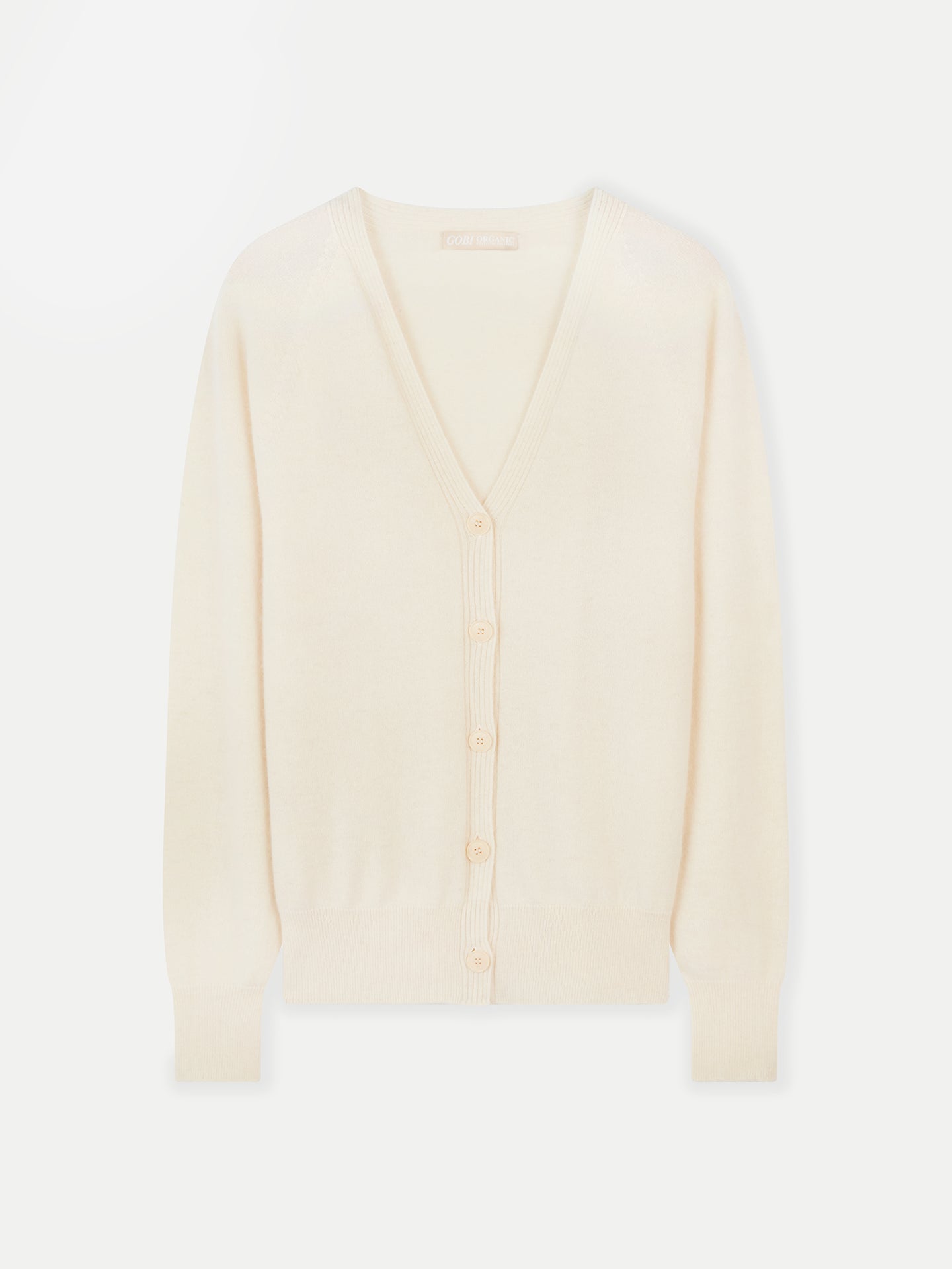 Kaschmir Strickjacke mit Knöpfen