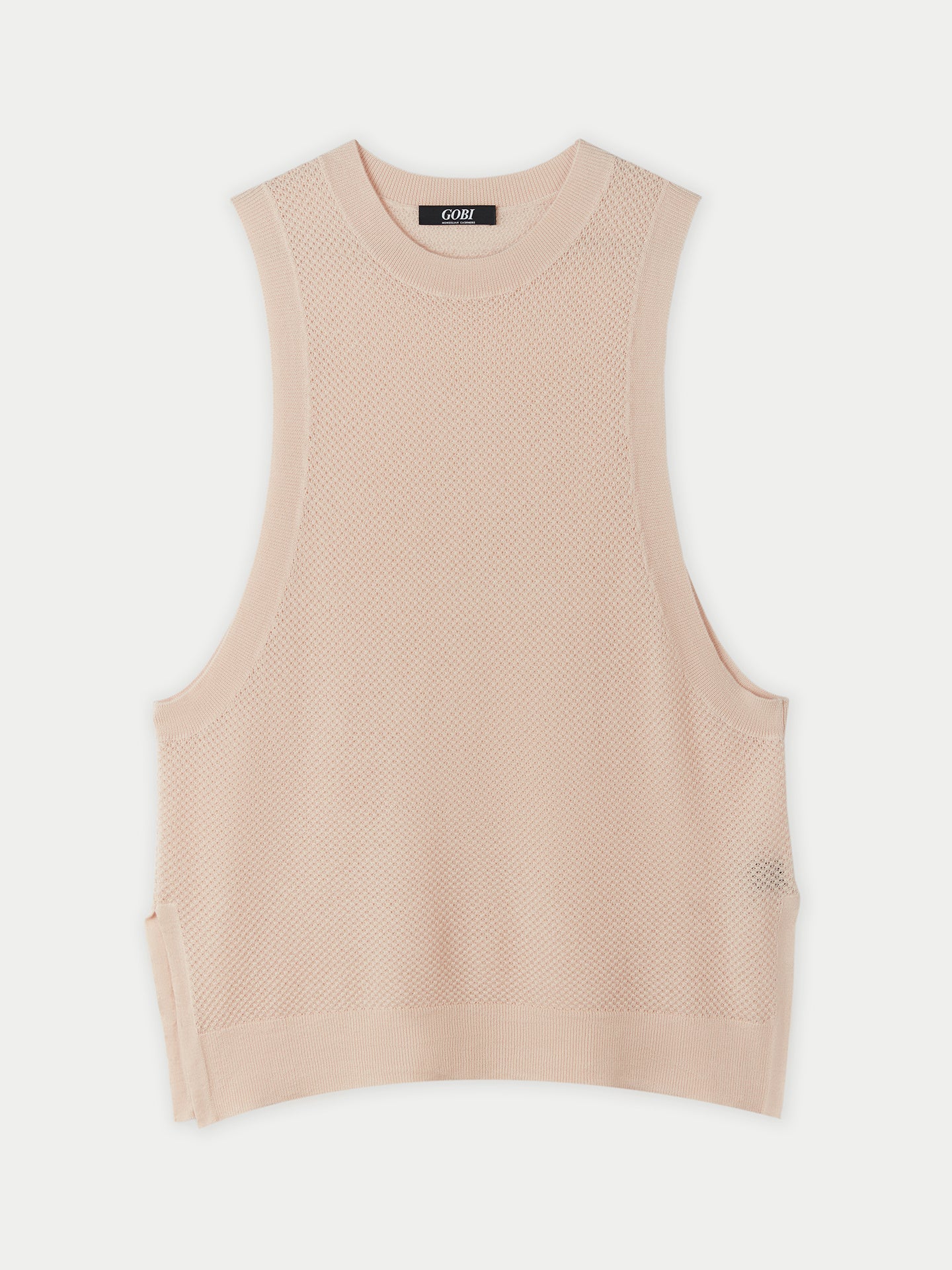 Tank Top aus Seide und Kaschmir whisper pink - Gobi Cashmere