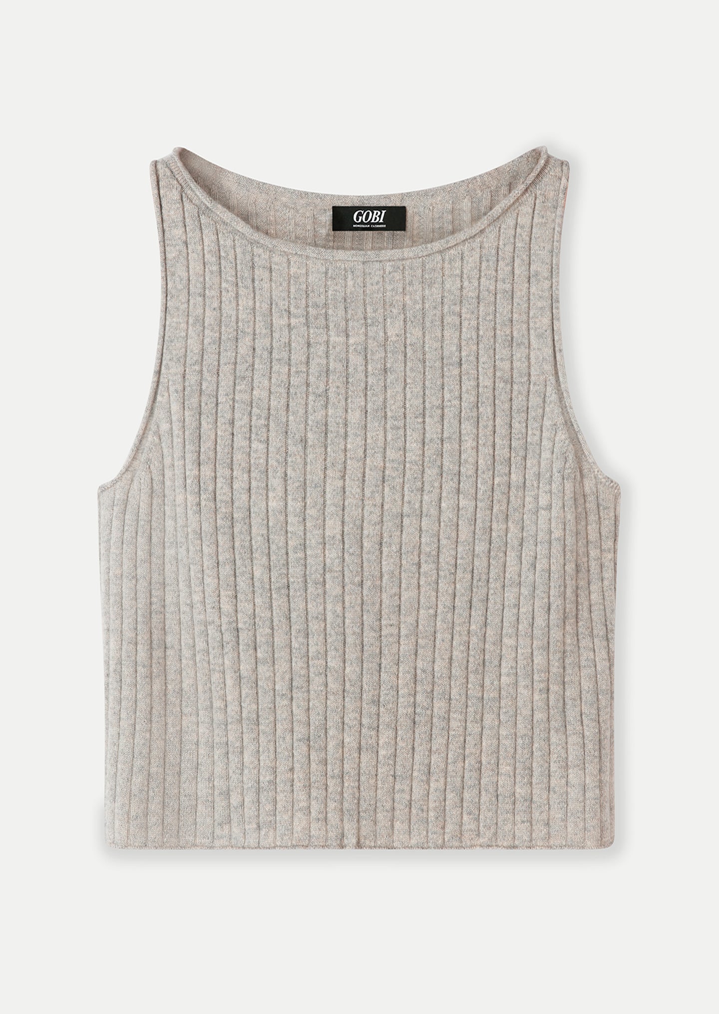 Kaschmir-Crop-Top