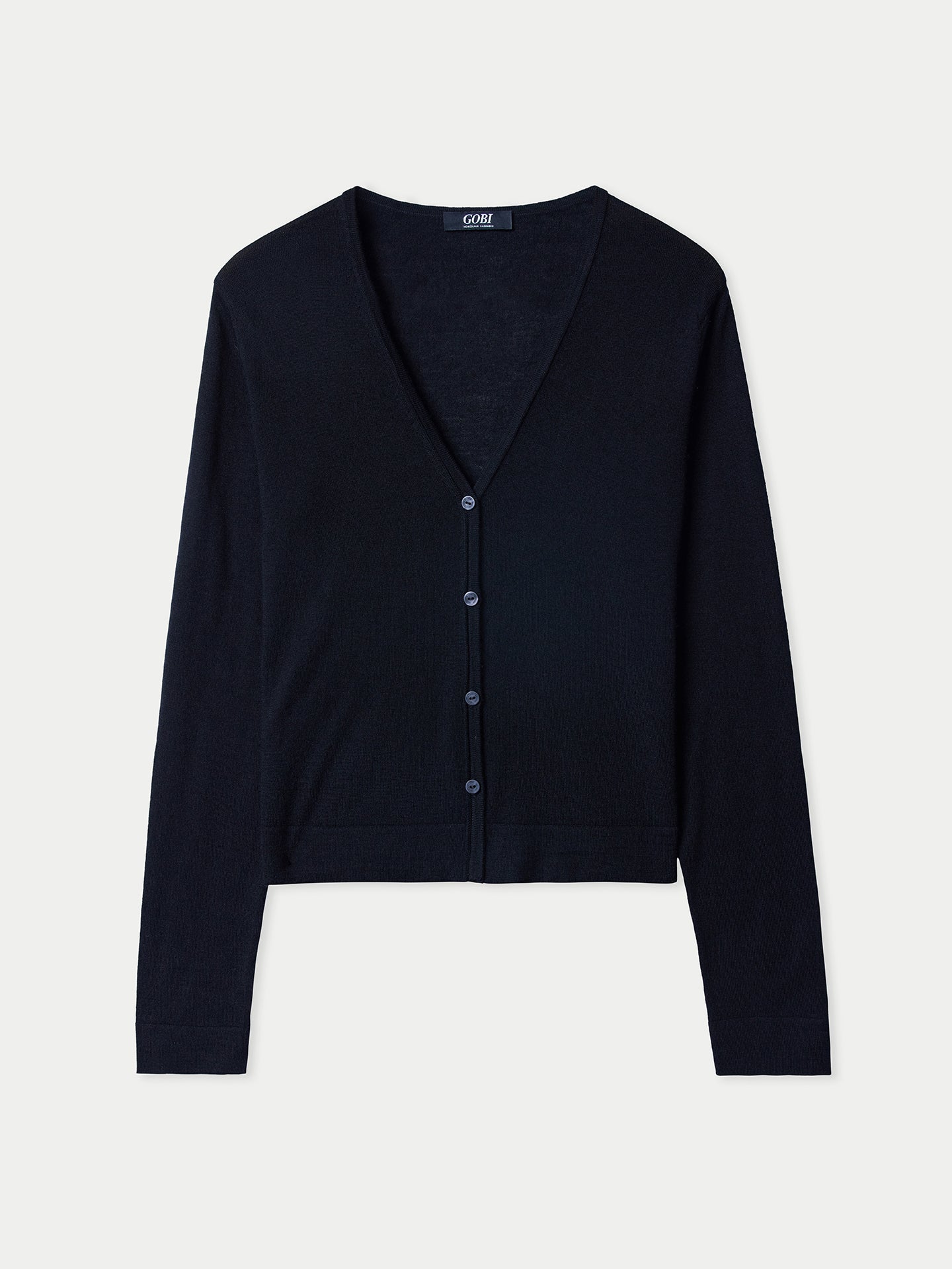 Leichte Strickjacke aus Kaschmir-Seide