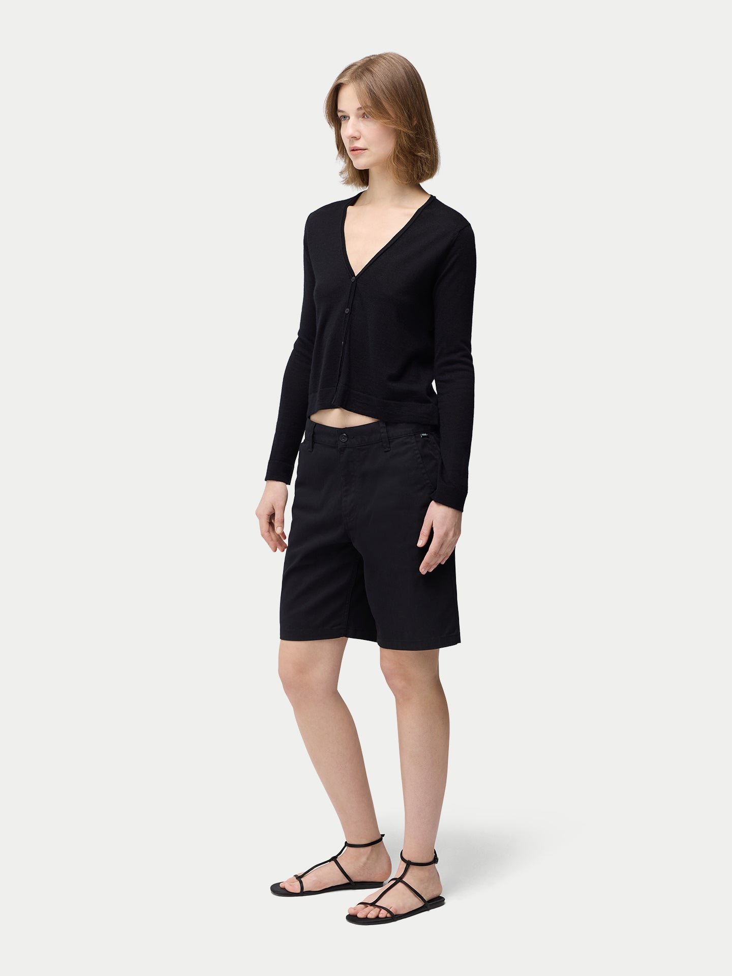 Leichte Strickjacke aus Kaschmir-Seide