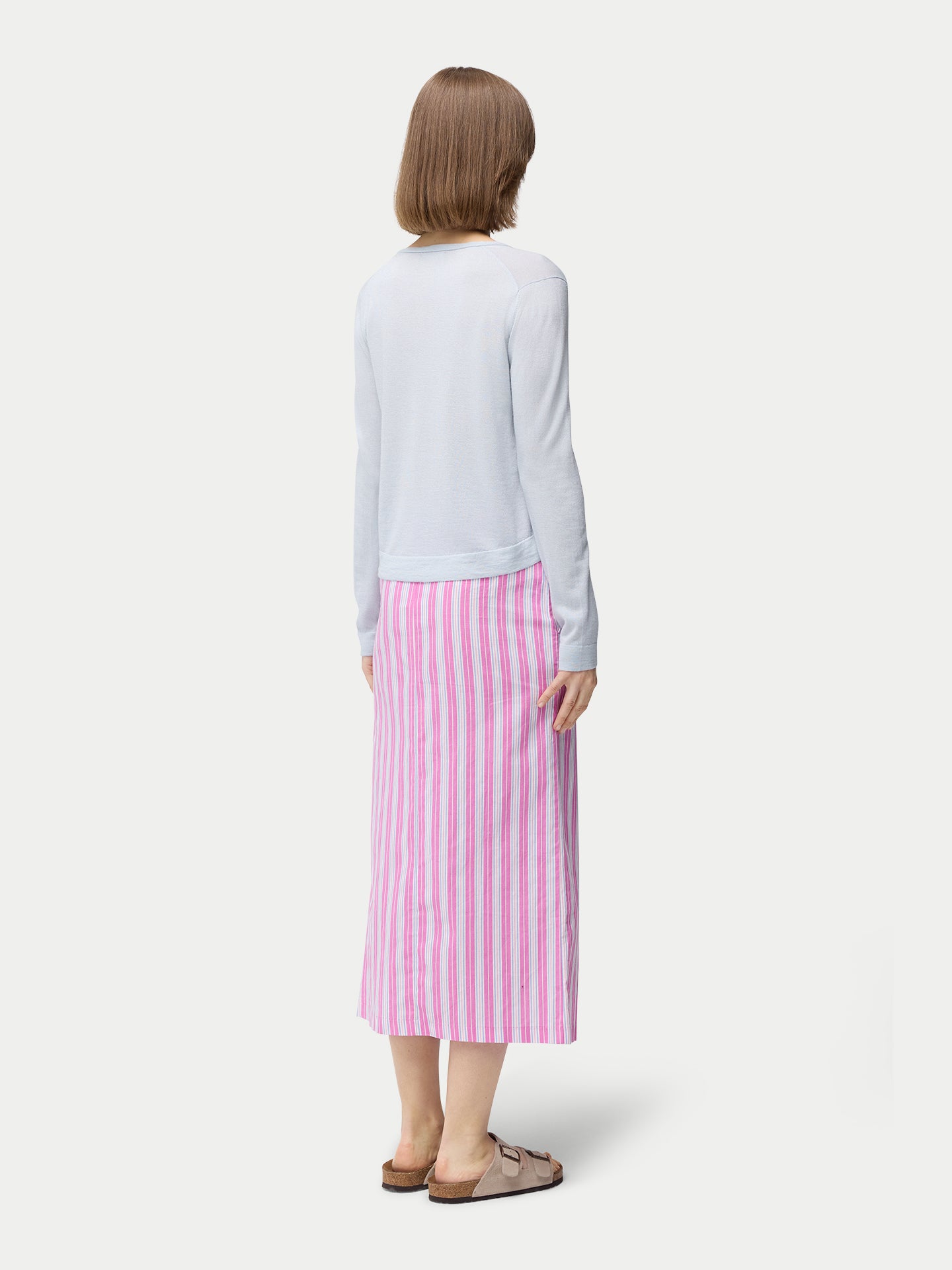 Leichte Strickjacke aus Kaschmir-Seide