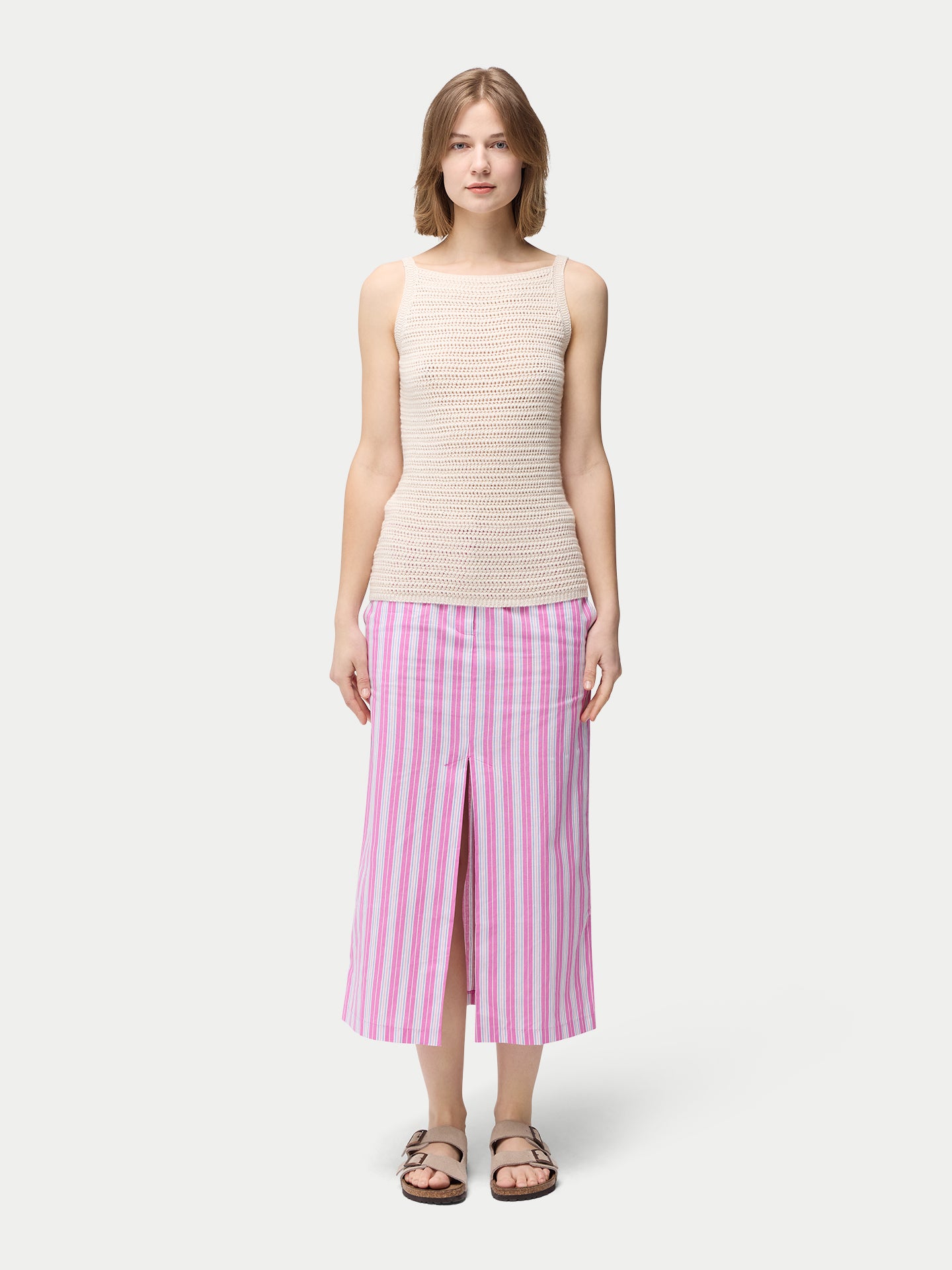 Tank-Top aus Baumwolle und Kaschmir