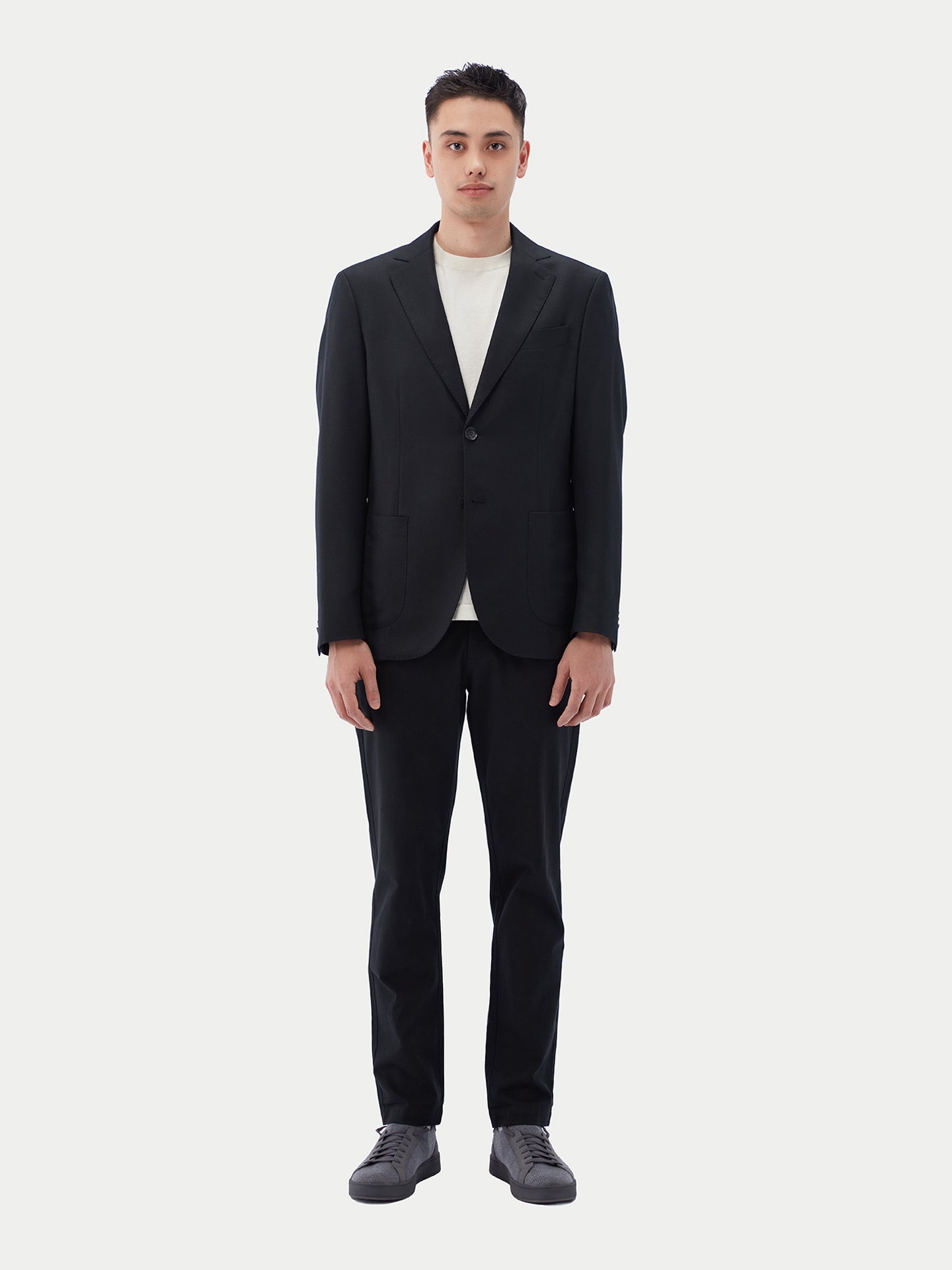 Einreihiger Herren-Blazer aus Kaschmir