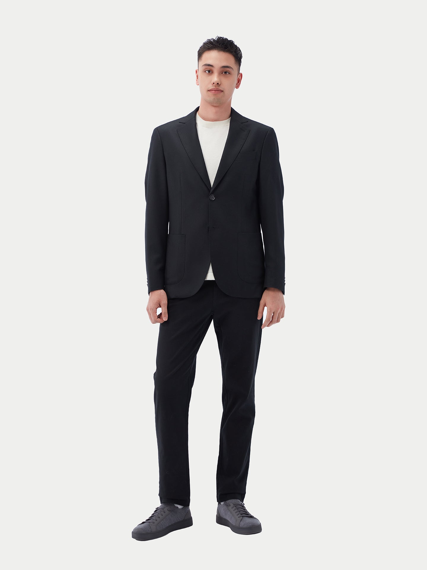 Einreihiger Herren-Blazer aus Kaschmir