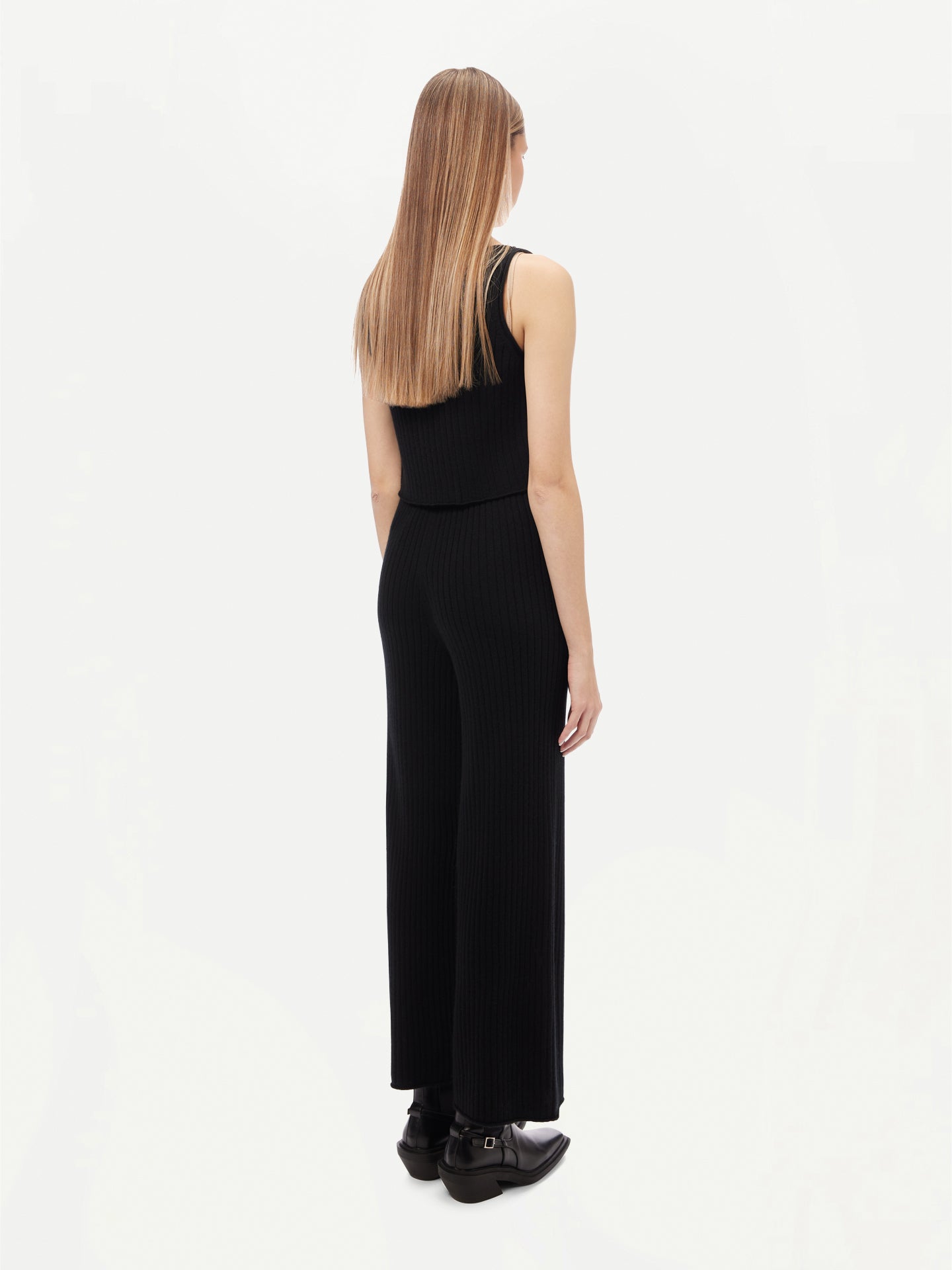 Kaschmir-Crop-Top