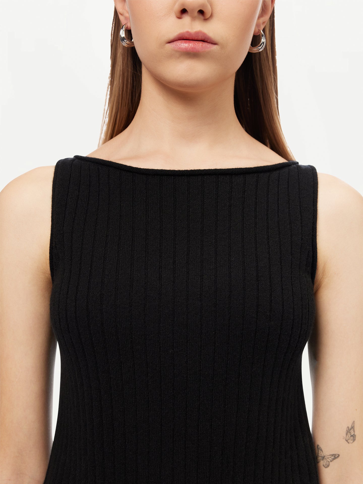 Kaschmir-Crop-Top