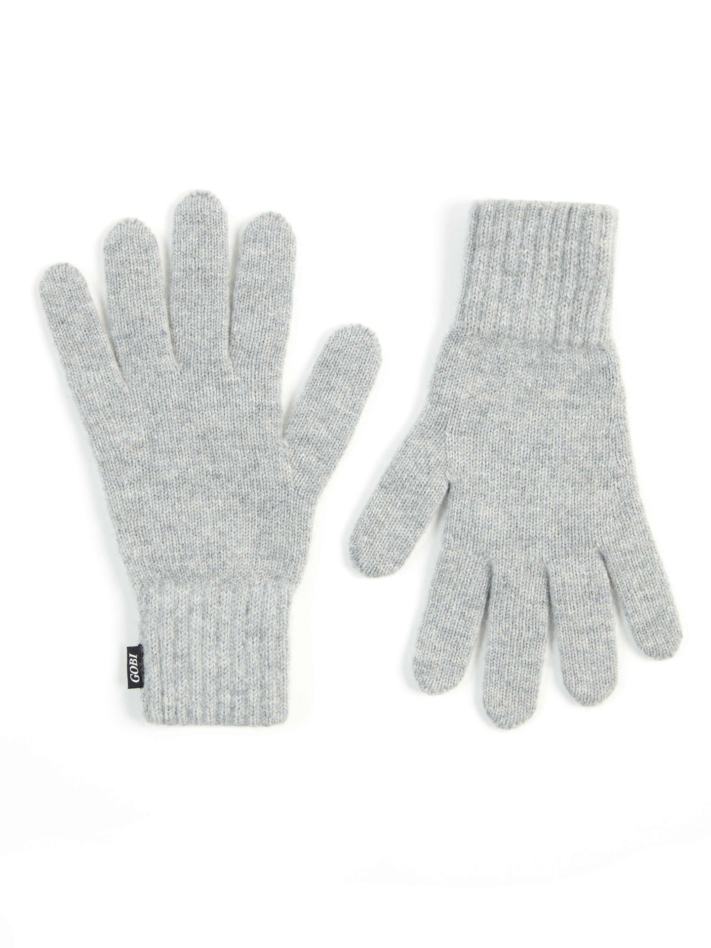 Damen Kaschmir Handschuhe Hellgrau - Gobi Cashmere