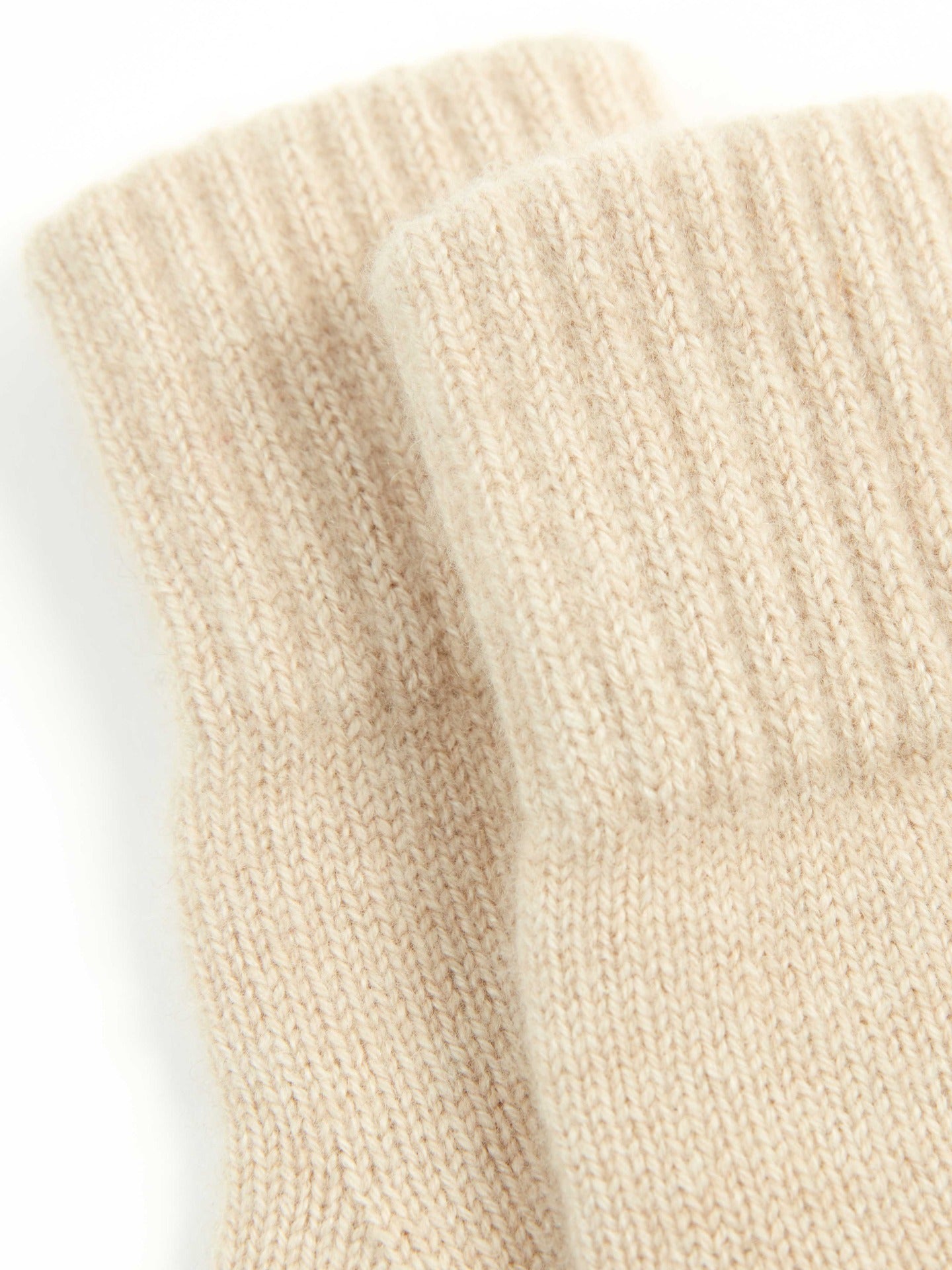 Damen Kaschmir Handschuhe Beige - Gobi Cashmere