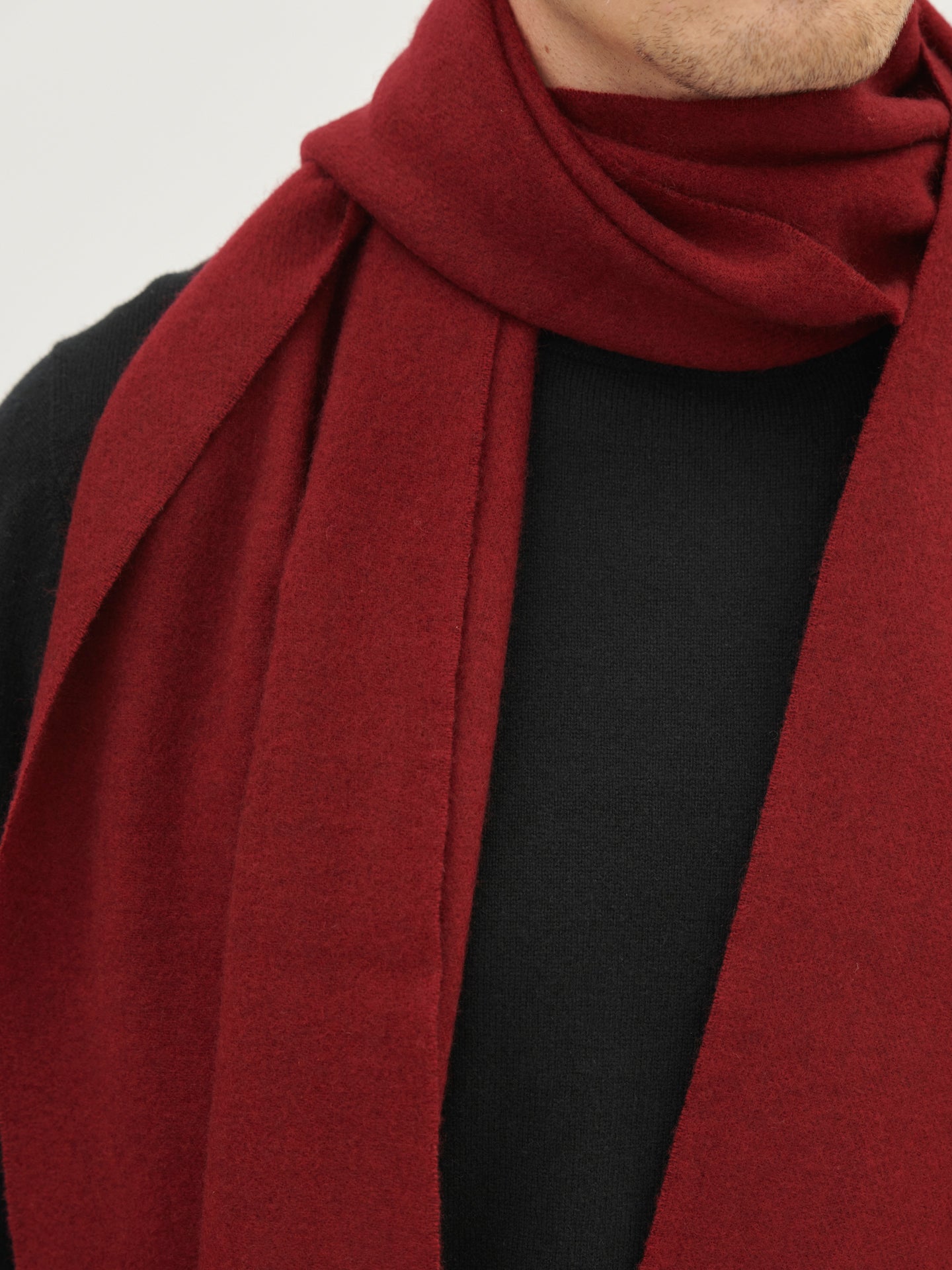 Unisex Kaschmir Schal Mit Fransen - Gobi Cashmere