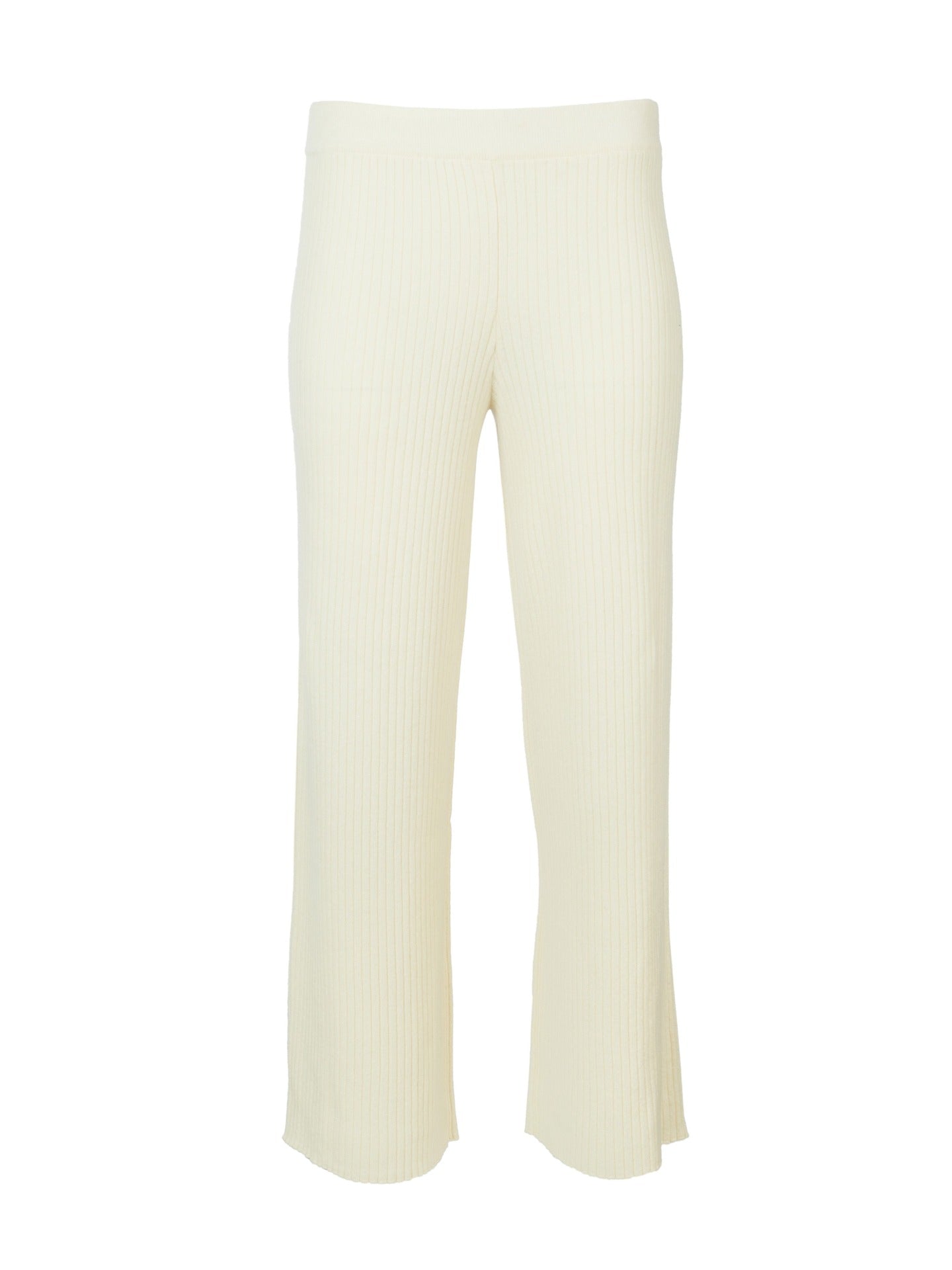 Damen Kaschmir Lässige Hose Marshmallow - Gobi Cashmere