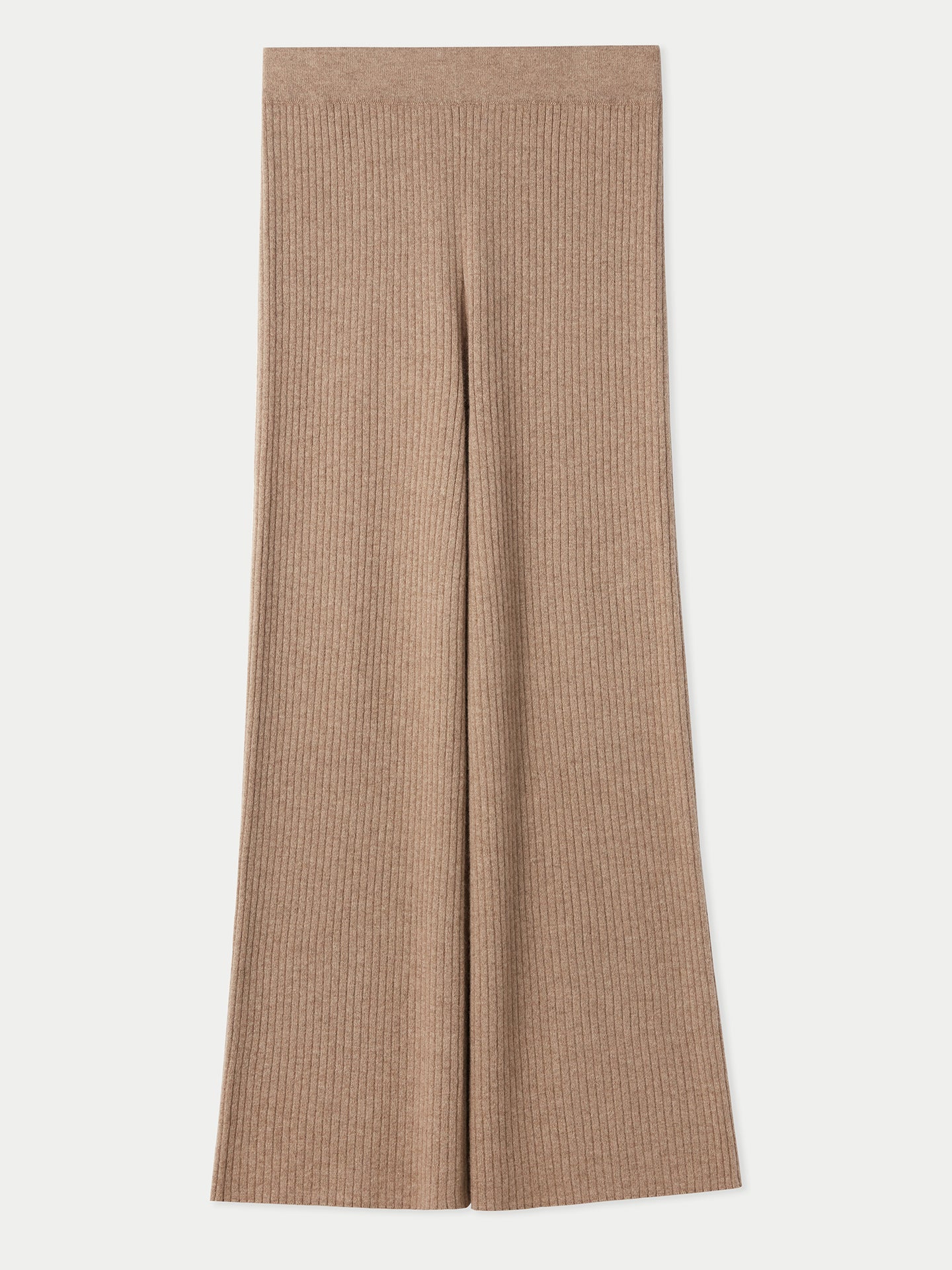 Damen Kaschmir Lässige Hose Taupe - Gobi Cashmere