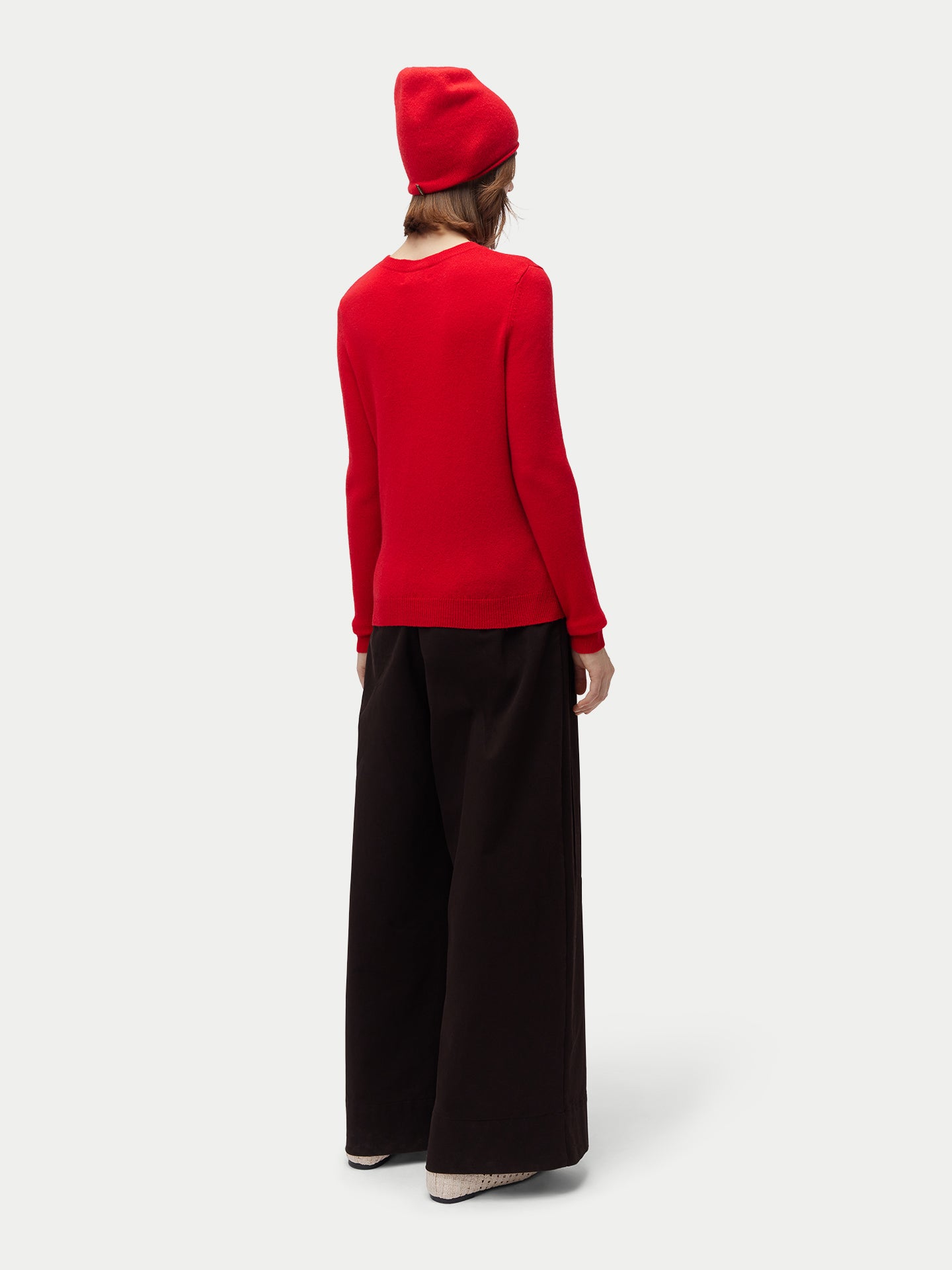 99€ Kaschmir-Set aus Pullover und Mütze
