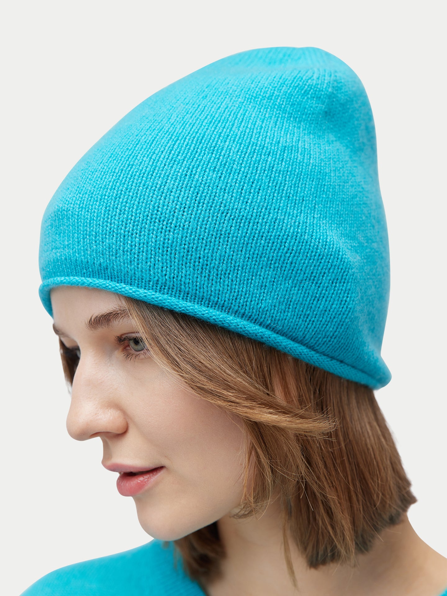 99€ Kaschmir-Set aus Pullover und Mütze