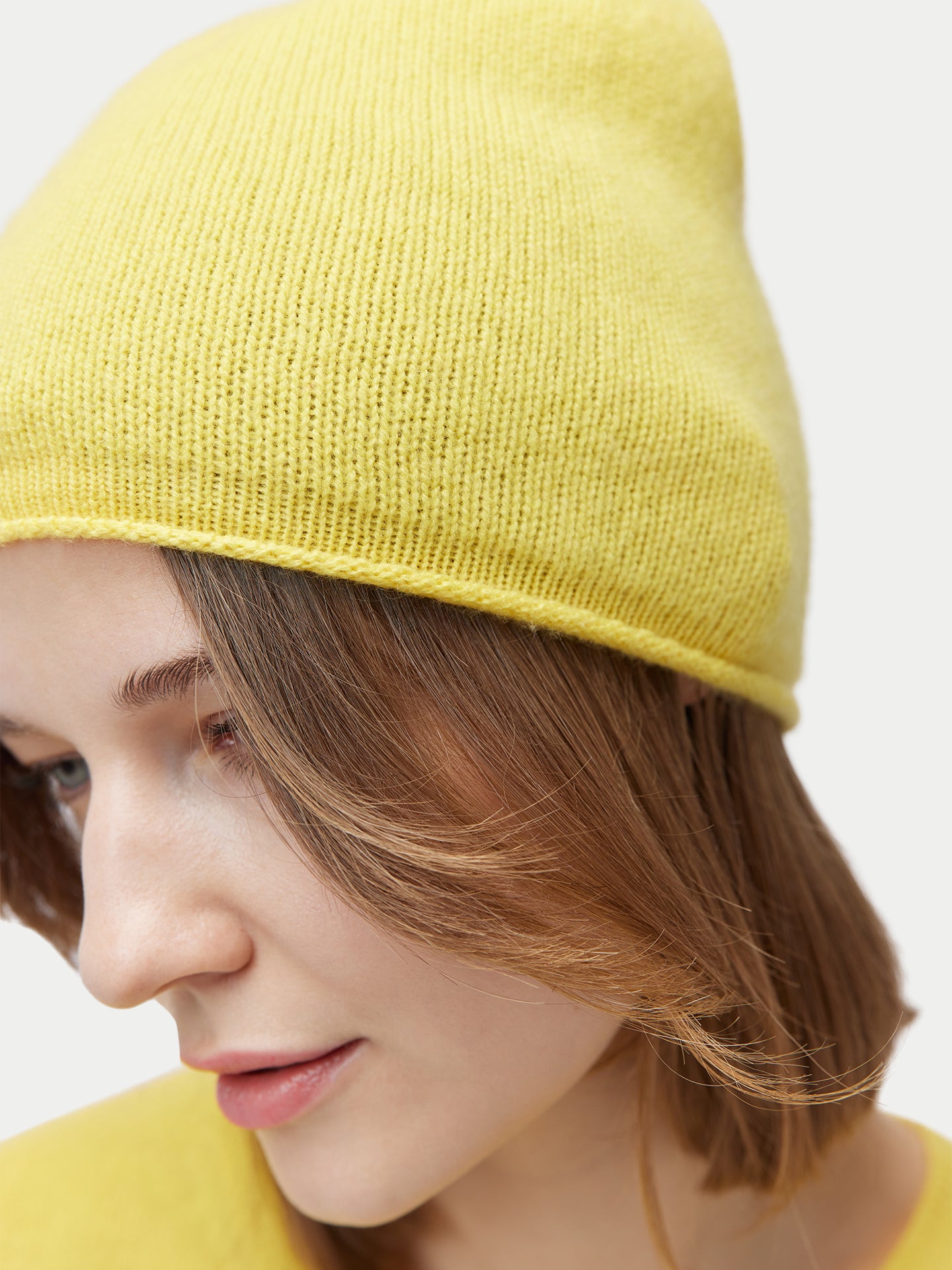99€ Kaschmir-Set aus Pullover und Mütze