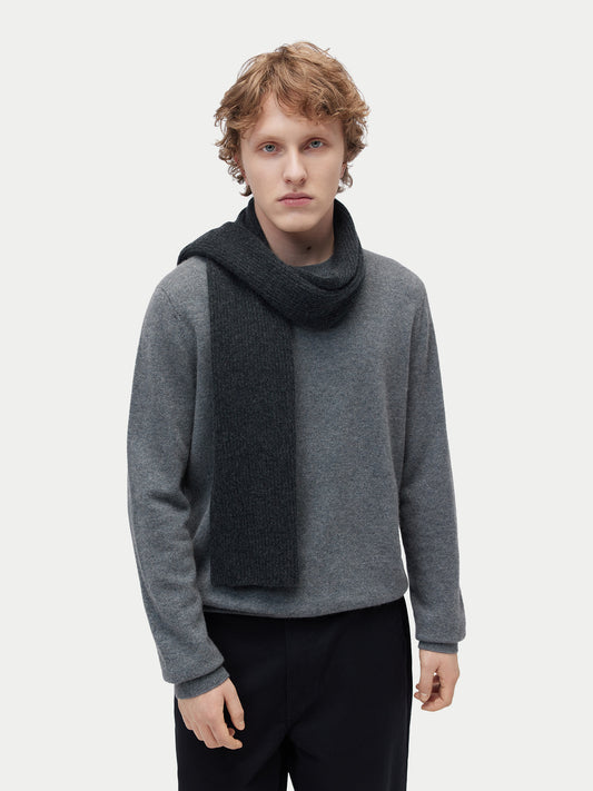 Schal mit Patentmuster