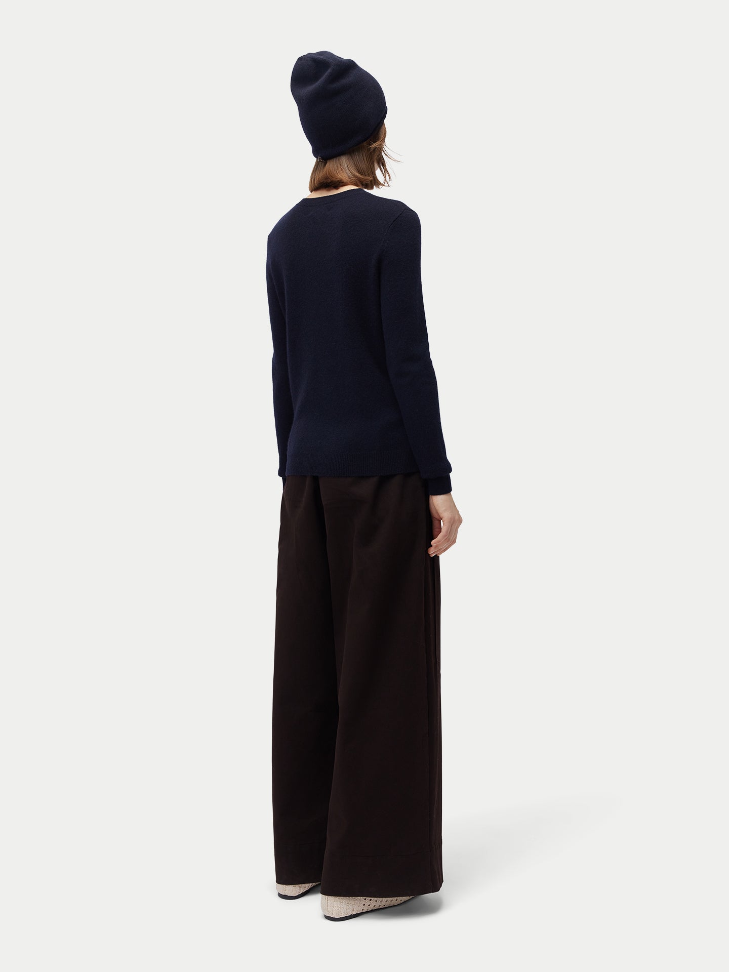 99€ Kaschmir-Set aus Pullover und Mütze