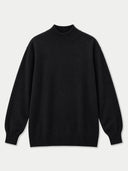 Schmal geschnittener Kaschmir-Rollkragenpullover