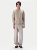 Schmal geschnittener Kaschmir-Rollkragenpullover